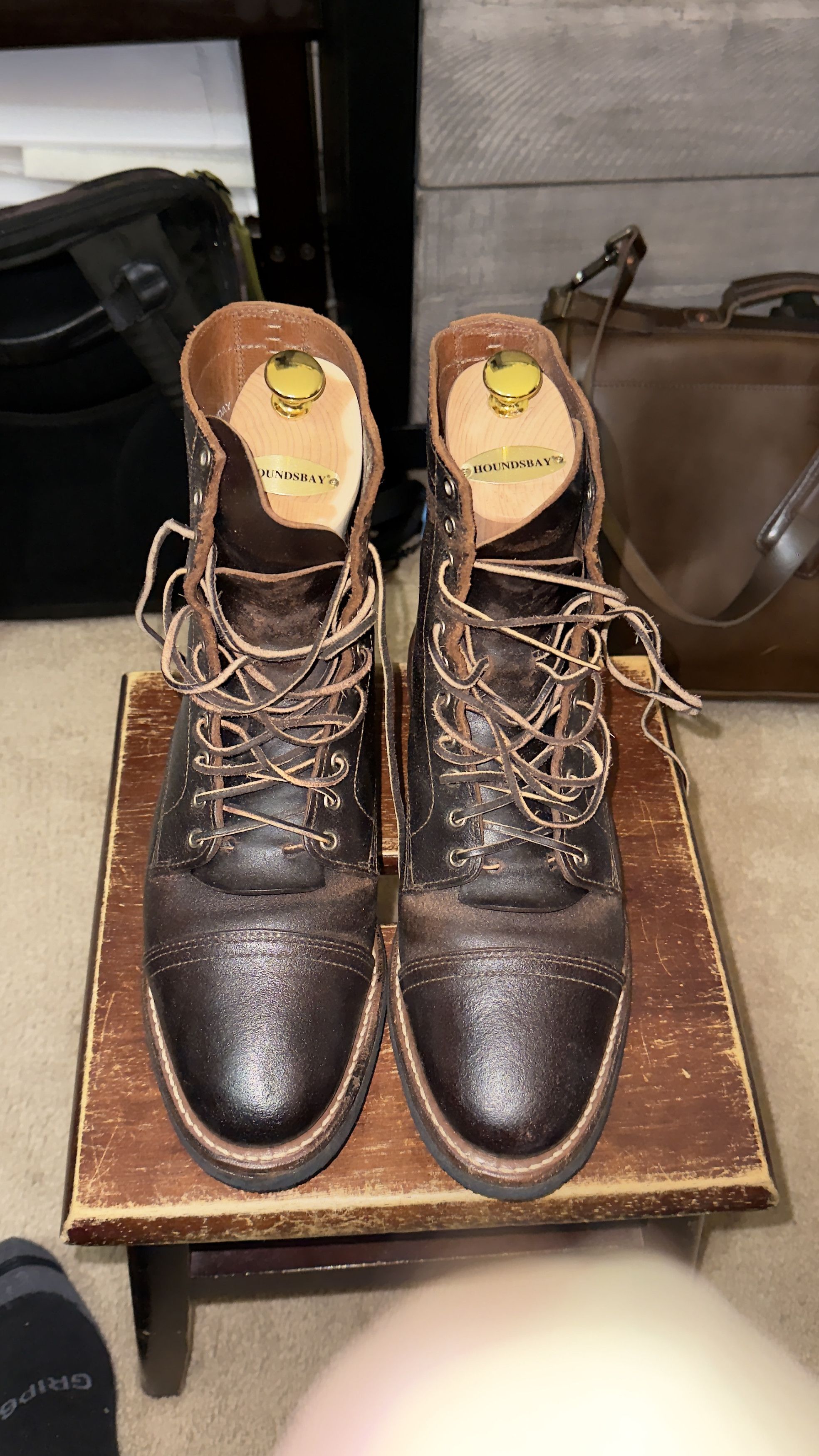 Thursday Boot Company Thursday Loggers in Horween Cacao Size US 9.5 / EU 42-43 - 1 Thumbnail