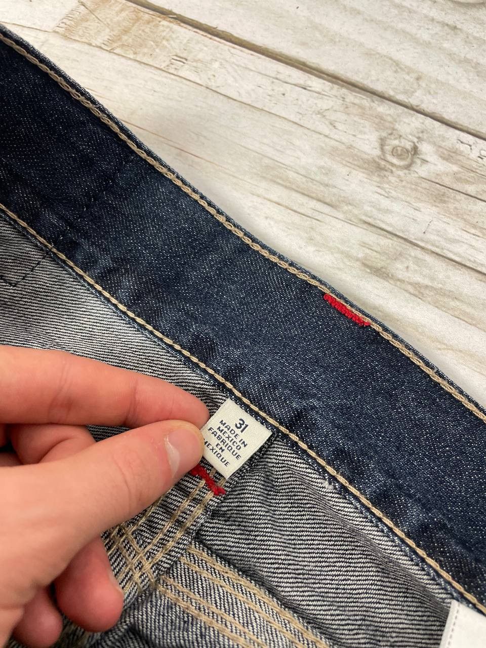 True Religion Vintage True Religion Baggy Straight Denim Jeans Japan Y2K Size US 31 - 10 Thumbnail