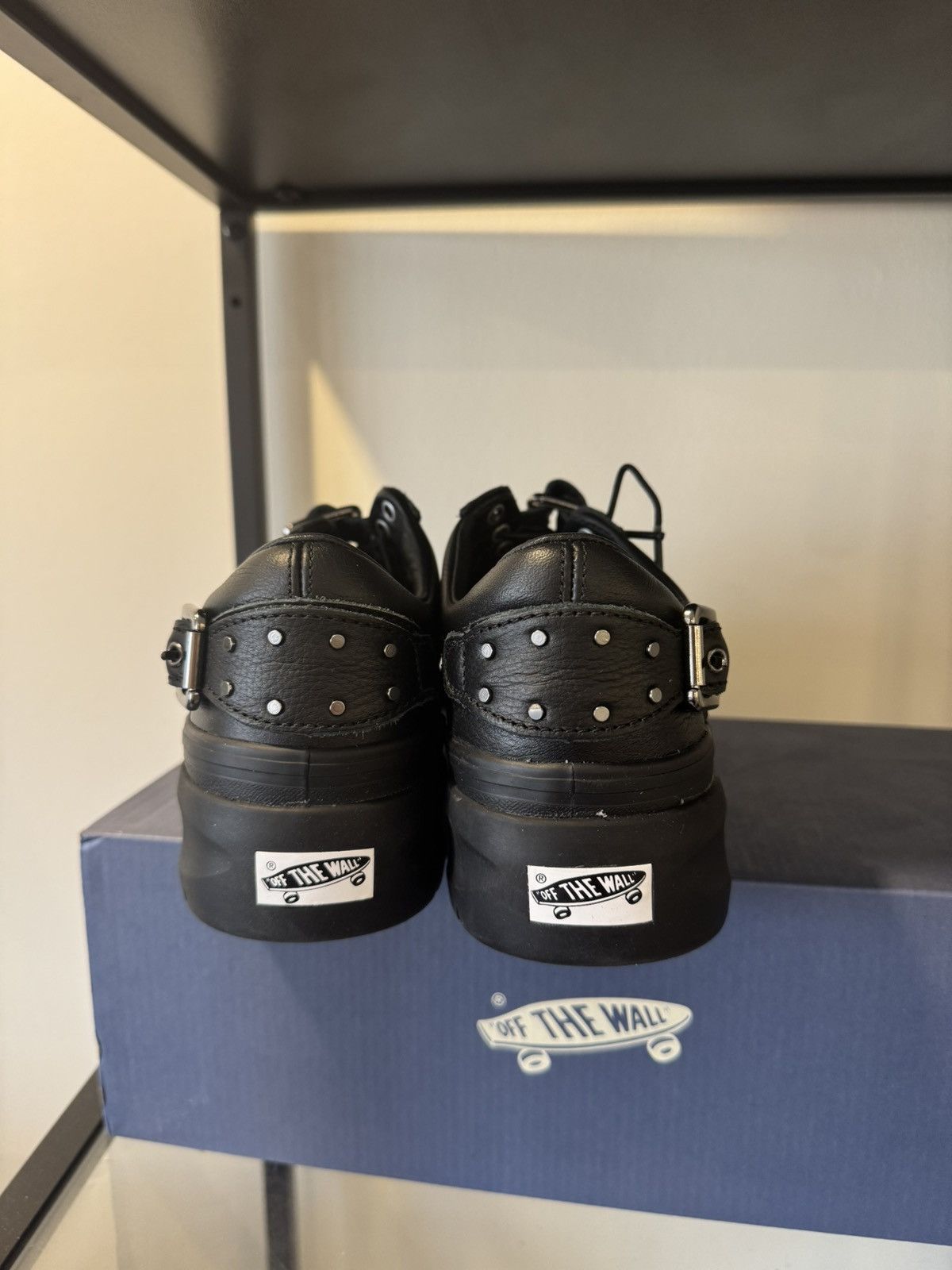 Vans Vans Old Skool Premium Efron Danzig Buckle Shoes Leather Size US 8.5 / EU 41-42 - 2 Thumbnail