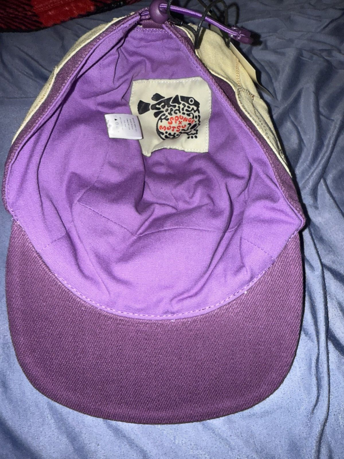 Salehe Bembury Be A Spunge: Spunge x Mutsu Panatomy Cap Plum Size ONE SIZE - 3 Thumbnail