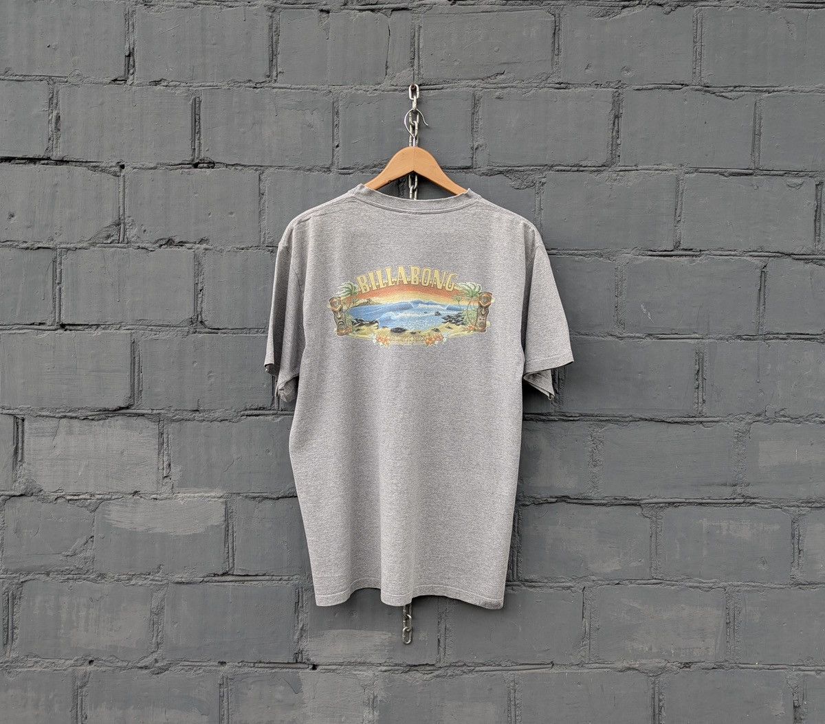 Billabong Vintage Billabong Hawaii T Shirt Surf Style 90s Rare USA Size US M / EU 48-50 / 2 - 1 Thumbnail