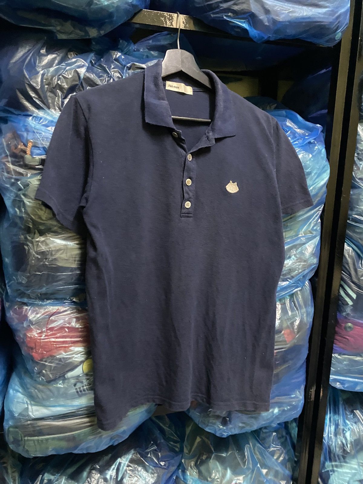 Ne-Net VINTAGE NE-NET ISSEY MIYAKE POLO SHIRT MADE IN CHINA Size US S / EU 44-46 / 1 - 3 Thumbnail