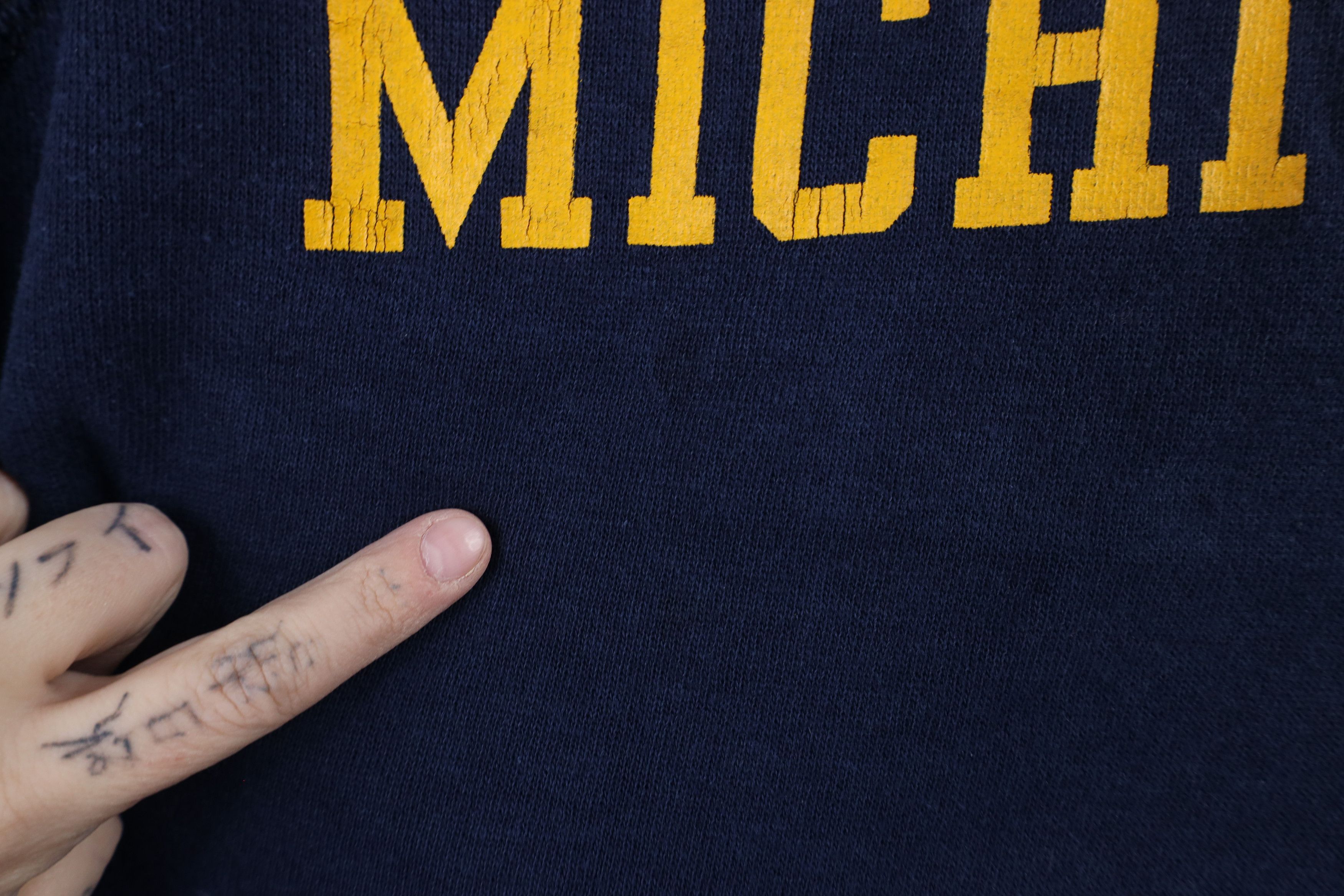 Vintage Vintage 70s 80s University of Michigan Sweatshirt USA Size US XL / EU 56 / 4 - 6 Thumbnail