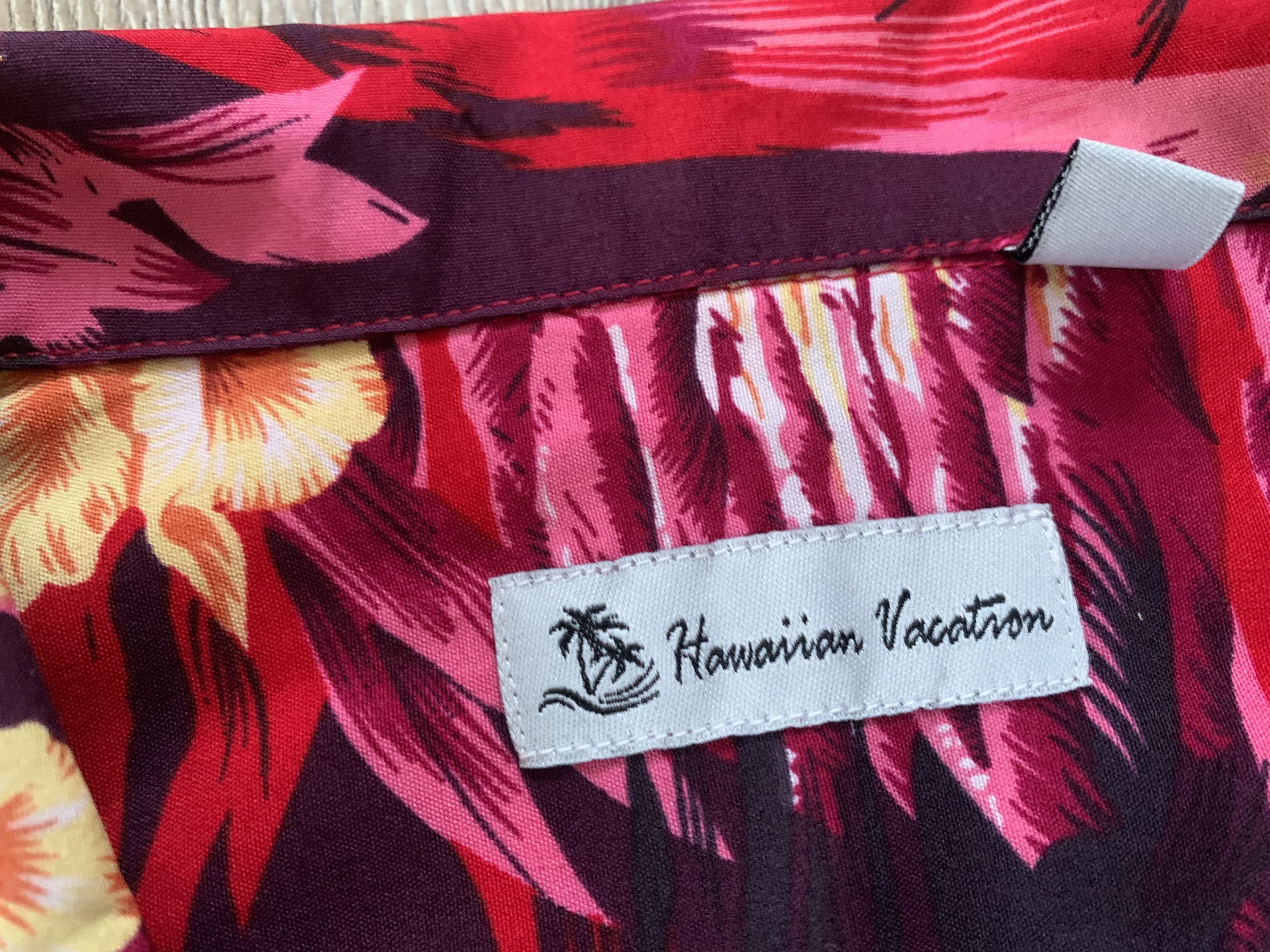 Other Hawaiian Vacation Cotton Hawaiian Shirt Size US L / EU 52-54 / 3 - 6 Thumbnail