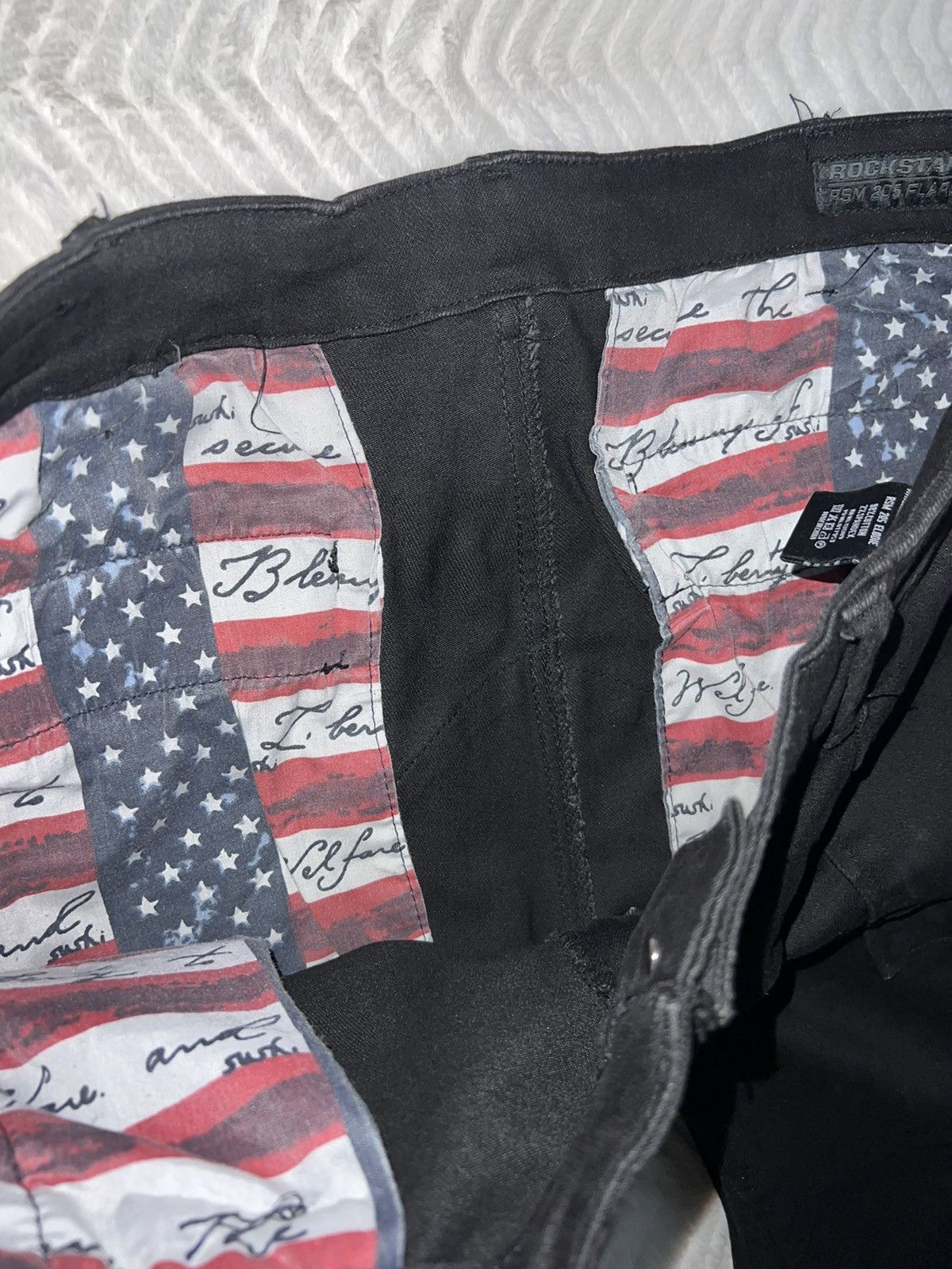 Japanese Brand Stacked Flared Jeans Size US 38 / EU 54 - 5 Thumbnail