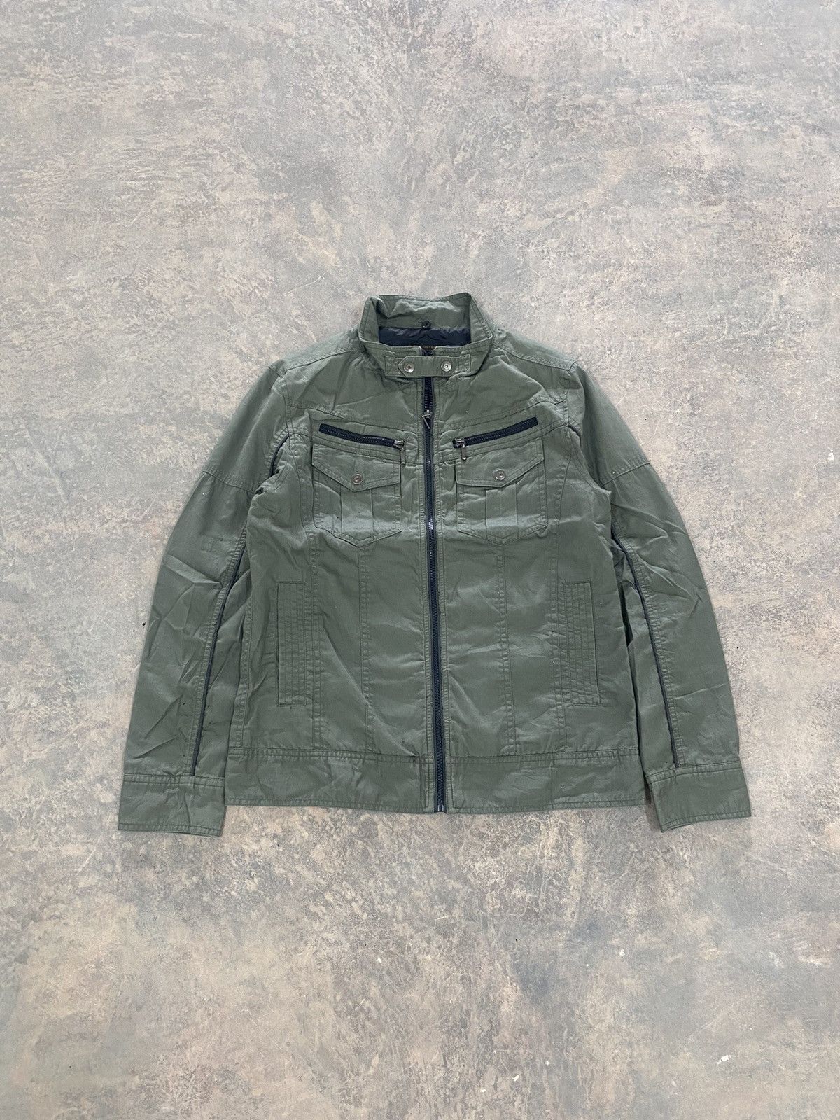 Japanese Brand Overachiever Military Punk Jacket 90s lgb grunge Size US M / EU 48-50 / 2 - 1 Thumbnail