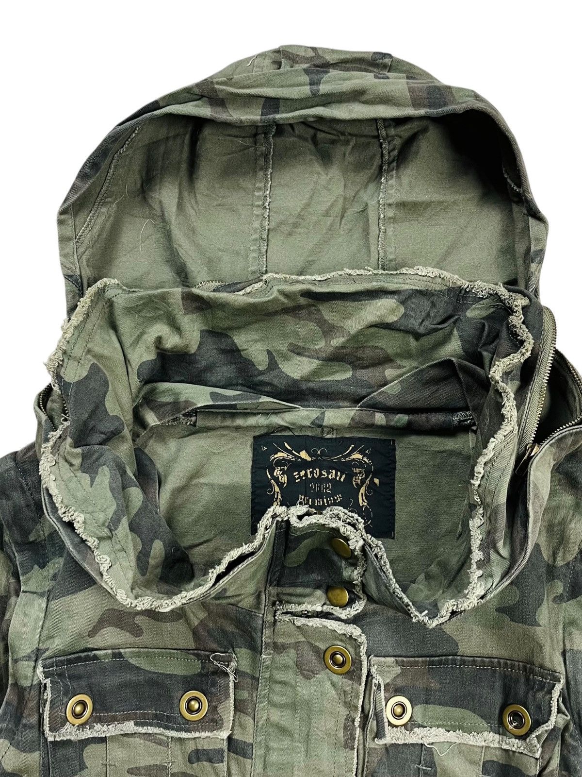 If Six Was Nine 2000s Zerosaii - Apocalypse Infantry Bono Jacket Size US M / EU 48-50 / 2 - 9 Thumbnail