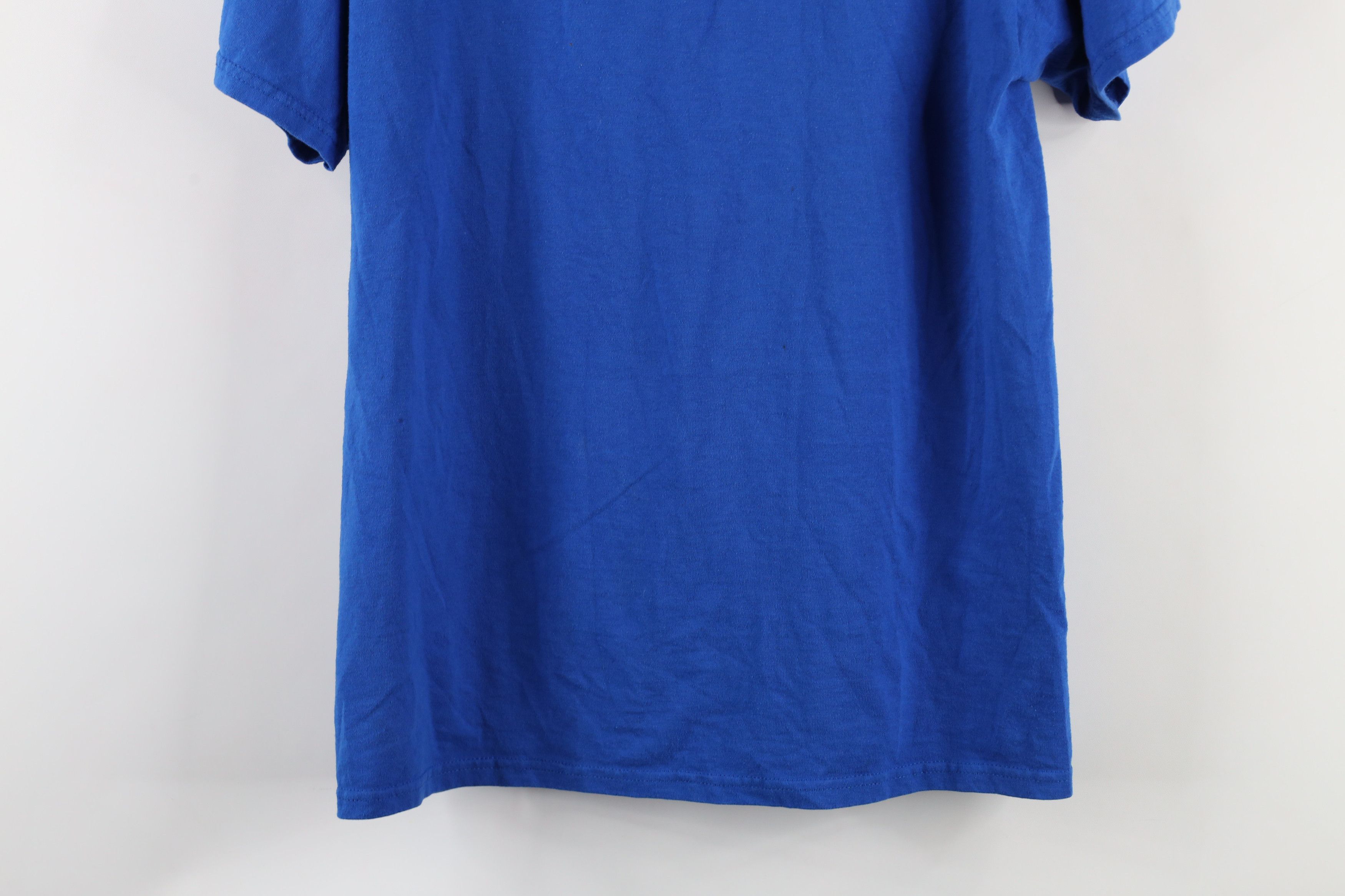 Vintage Vintage 90s Bier Stube Support Our Troops T-Shirt Blue Size US M / EU 48-50 / 2 - 11 Thumbnail