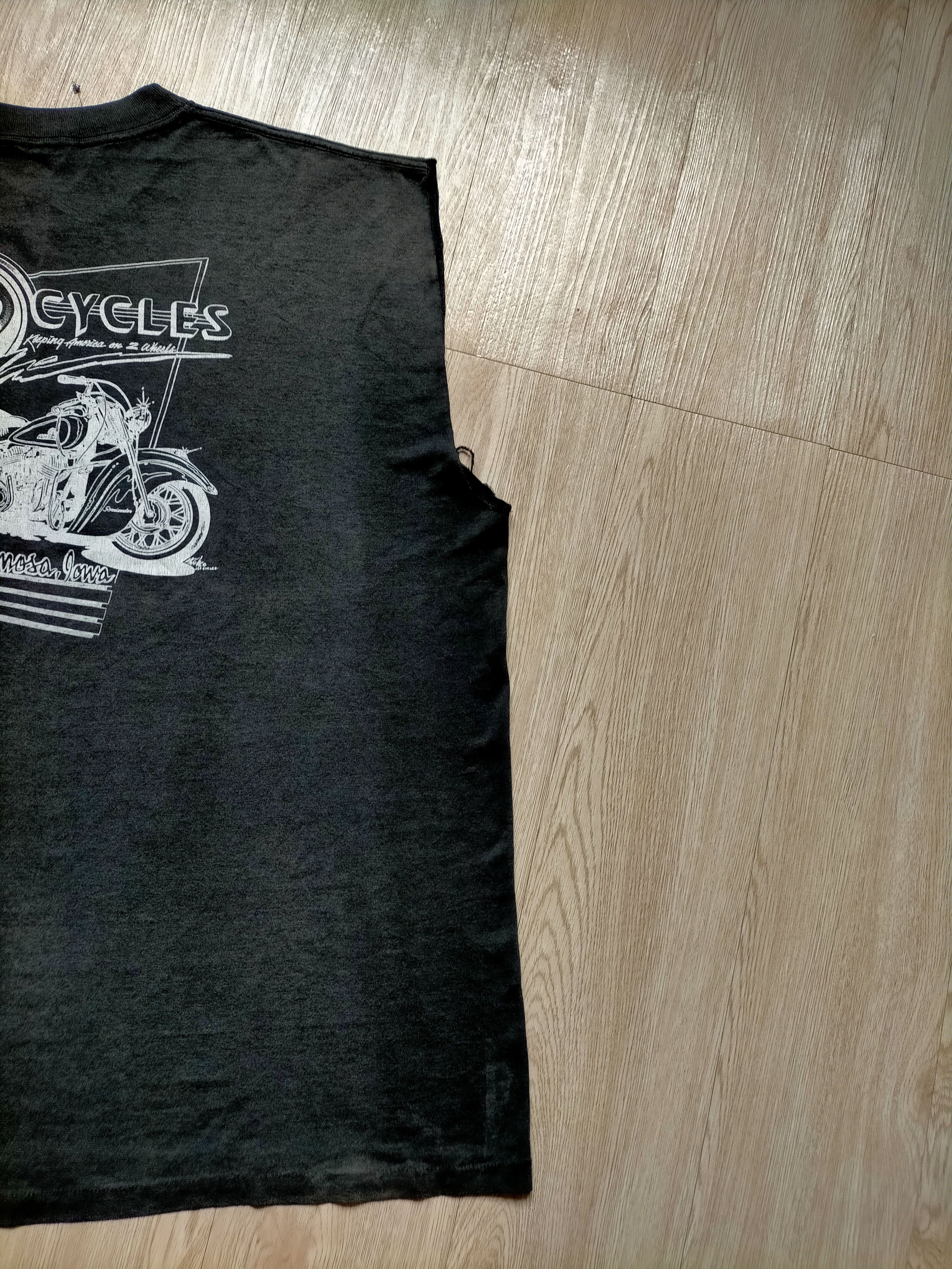 Harley Davidson Vintage Harley Davidson Ride the wind single stich tee Size US XXL / EU 58 / 5 - 6 Thumbnail