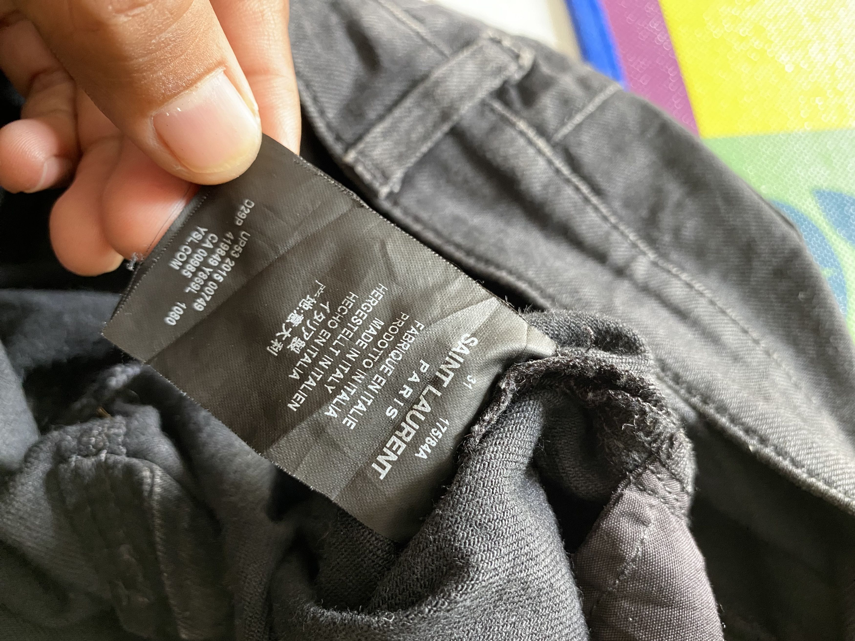 Saint Laurent Paris Saint laurent ss15 slim stretch Size US 31 - 10 Thumbnail