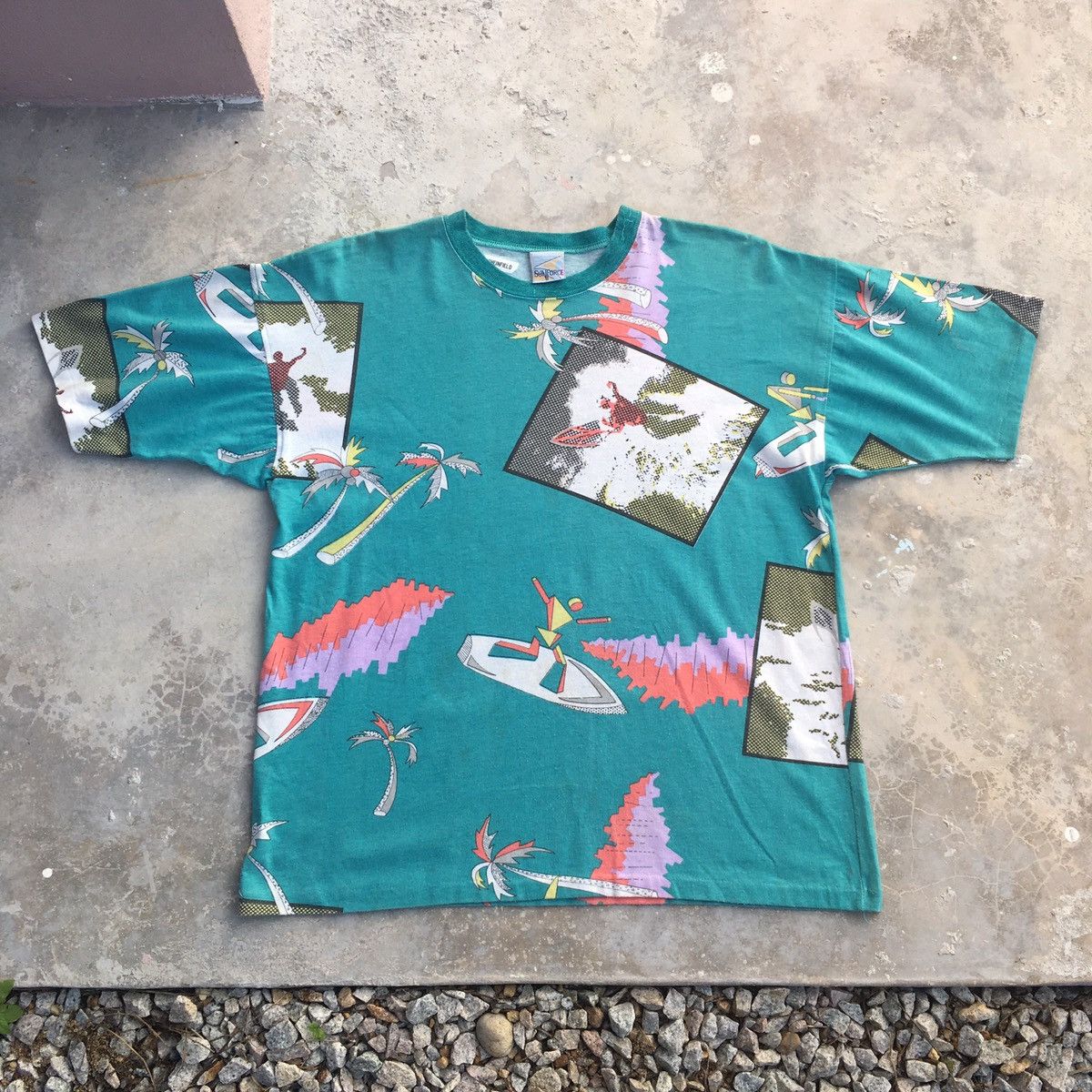 Sun Surf × Vintage Vintage Sun Force Single Stitch Hawaii Tee Size US M / EU 48-50 / 2 - 1 Thumbnail