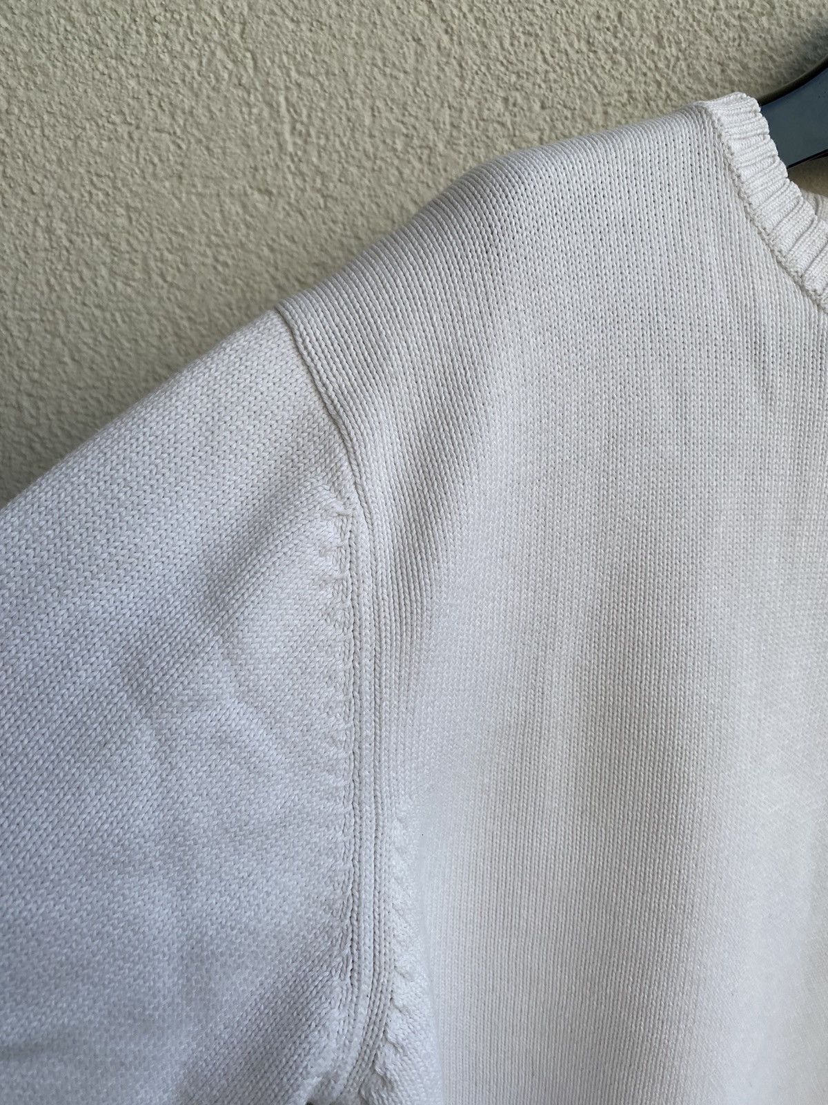 Yves Saint Laurent White YSL Sweater Knit Size US M / EU 48-50 / 2 - 14 Thumbnail