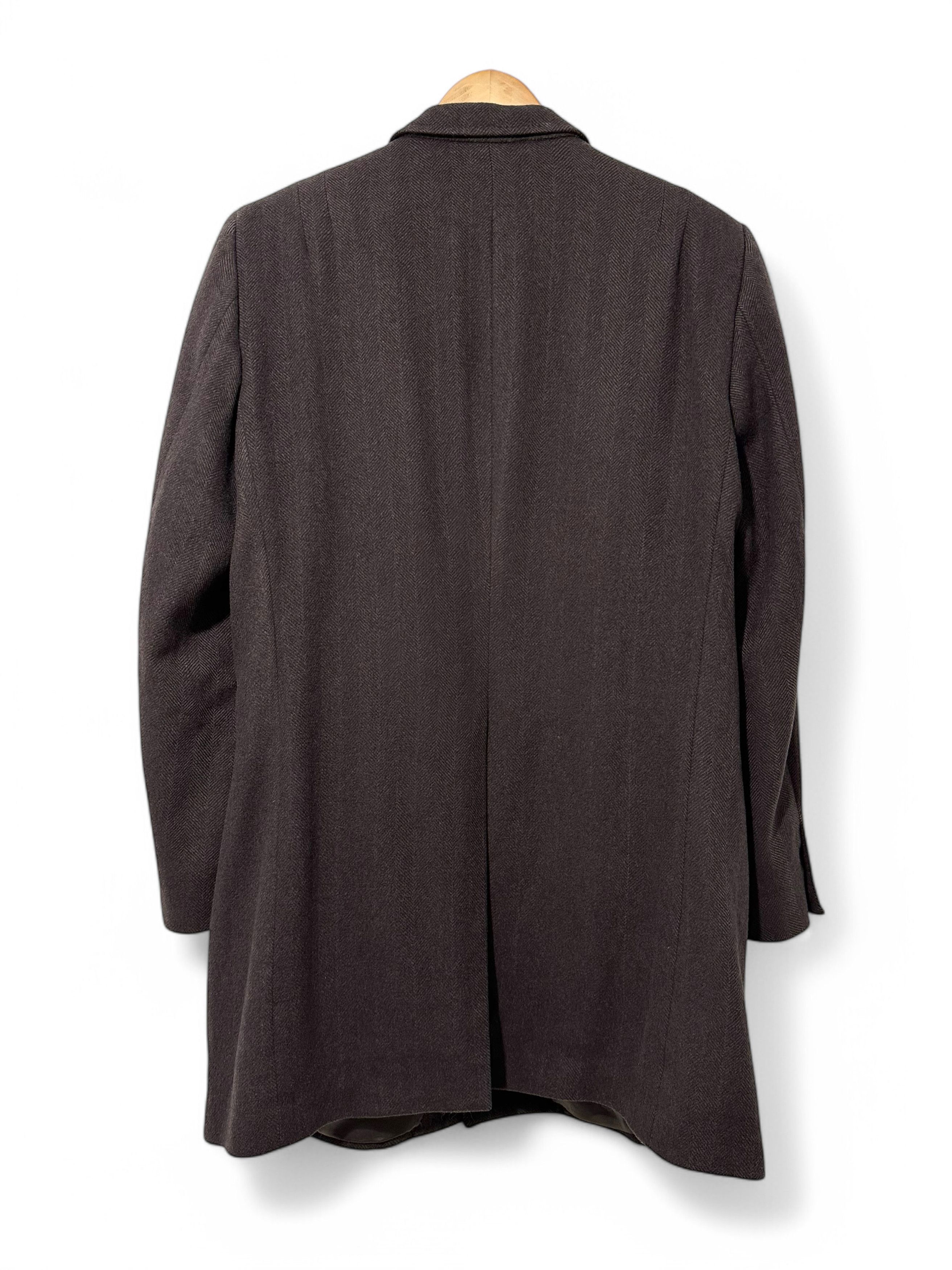 Balmain Balmain Paris Wool Cashmere Classic Overcoat (M-L) Size US L / EU 52-54 / 3 - 2 Thumbnail