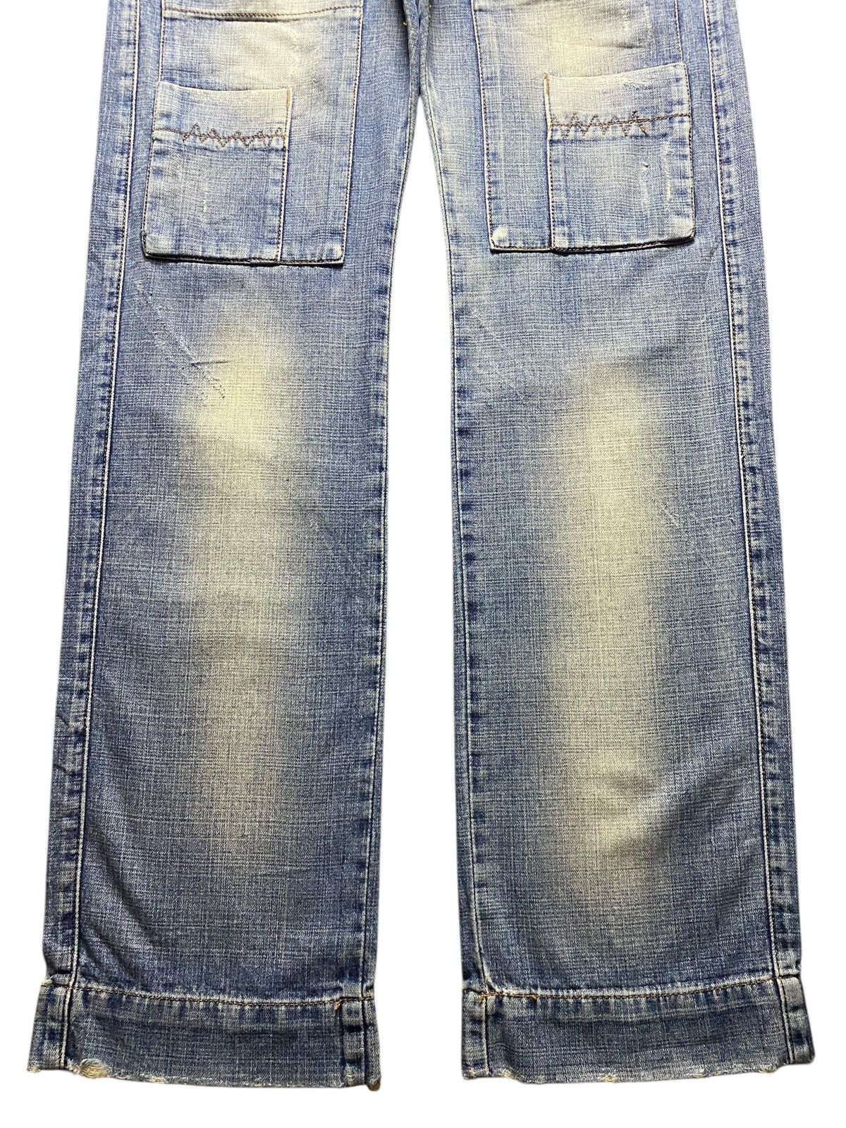 14th Addiction Rare R119 Multi Pocket Rusty Jeans Size US 32 / EU 48 - 5 Thumbnail