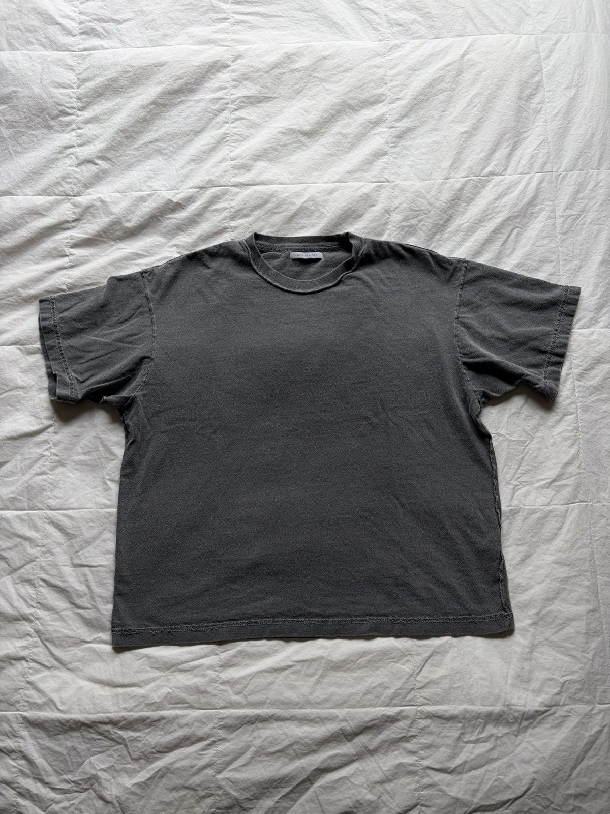 John Elliott Reversed Crop Tee Size US M / EU 48-50 / 2 - 1 Thumbnail