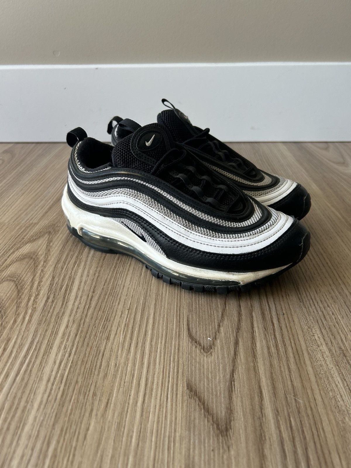 Nike Nike Airmax 97 black white Size US 7 / IT 37 - 1 Thumbnail