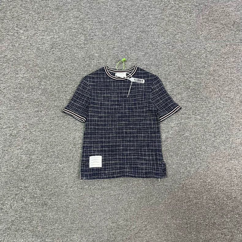 Thom Browne Thom Browne Short sleeves in plaid tweed Size XS / US 0-2 / IT 36-38 - 1 Thumbnail
