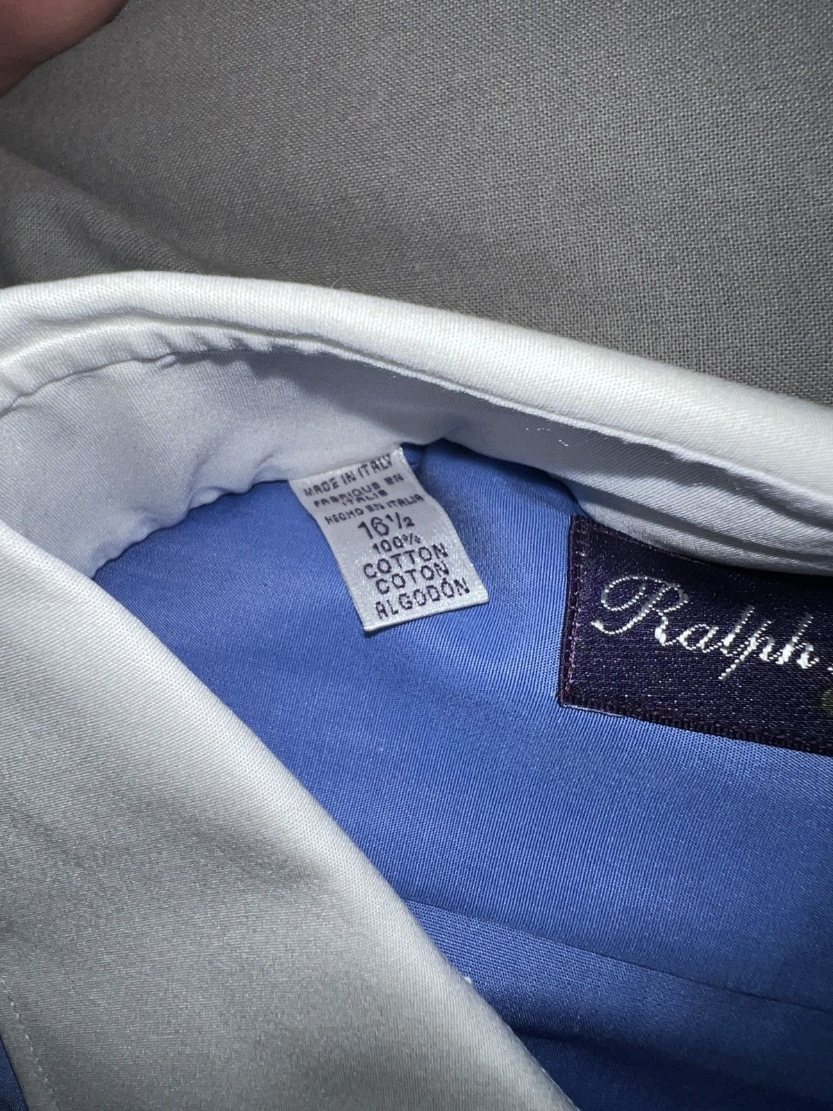 Polo Ralph Lauren × Ralph Lauren Purple Label Blue purple label shirt Size US L / EU 52-54 / 3 - 2 Thumbnail