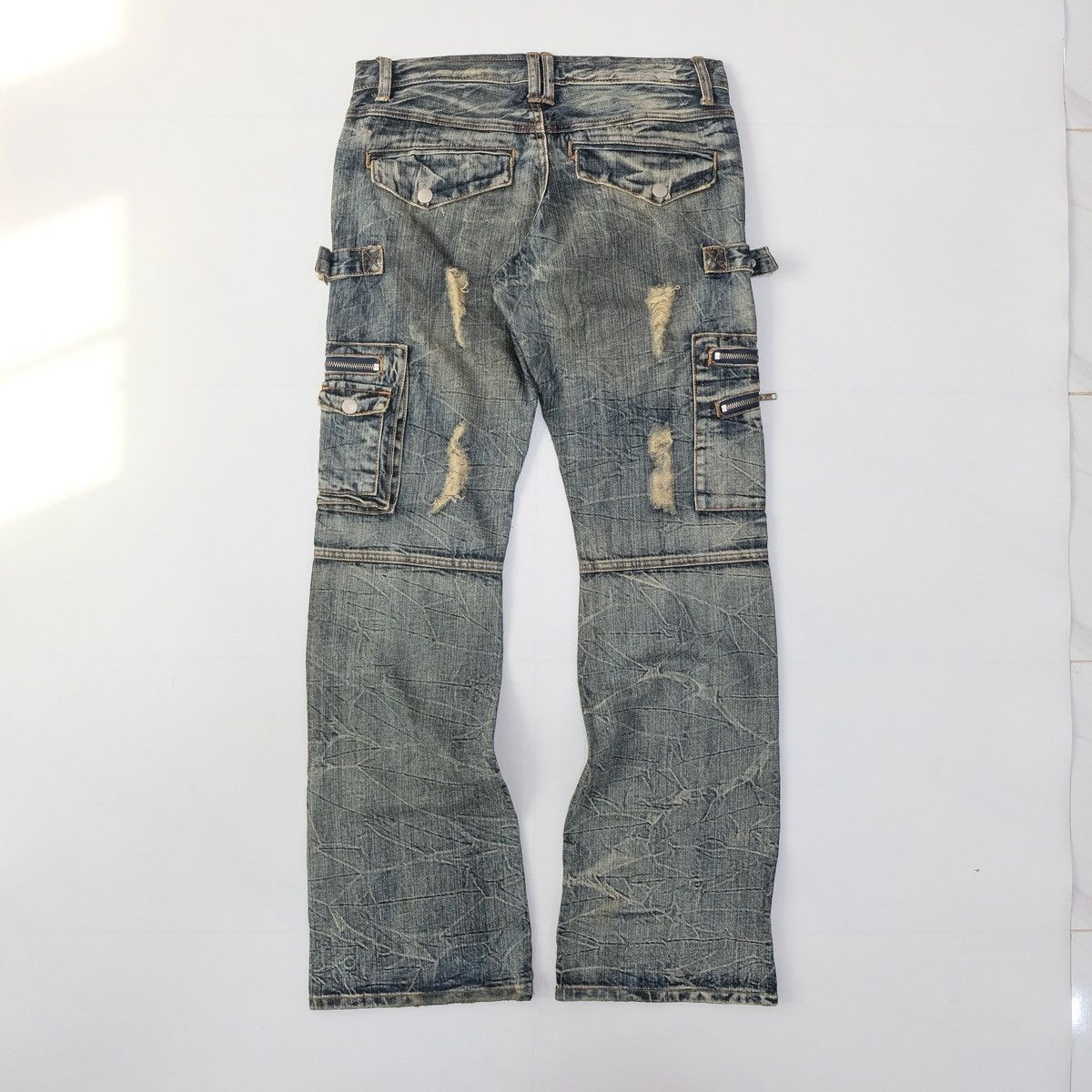 semanticdesign Semantic design mutipocket heavy weight flare jeans Size US 31 - 2 Thumbnail