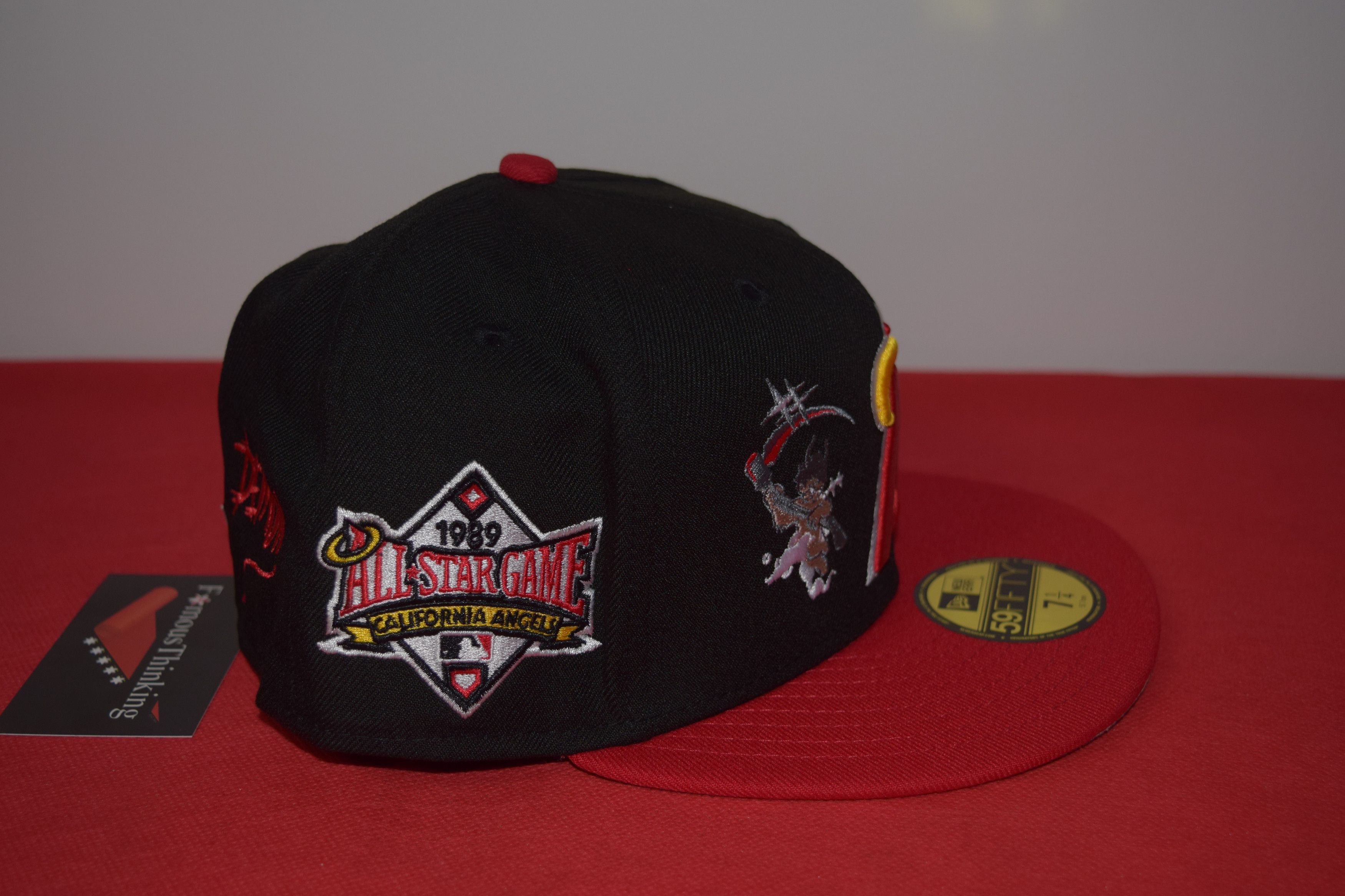 New Era MLB New Era LA Angels California Demon Angel Fitted RARE Size ONE SIZE - 10 Thumbnail