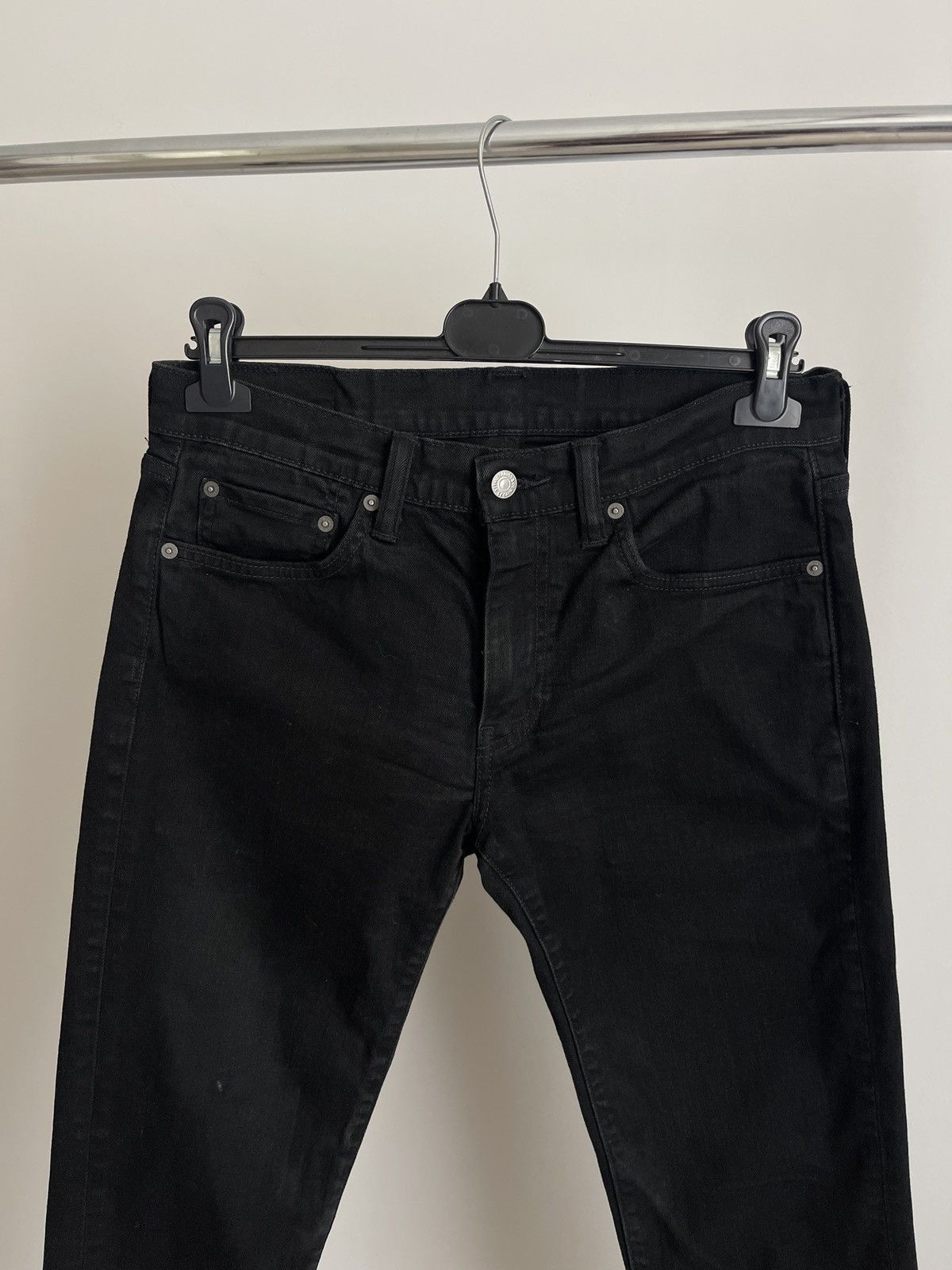 Levi's Levis 511 jeans black denim mens W32 Size US 32 / EU 48 - 2 Thumbnail