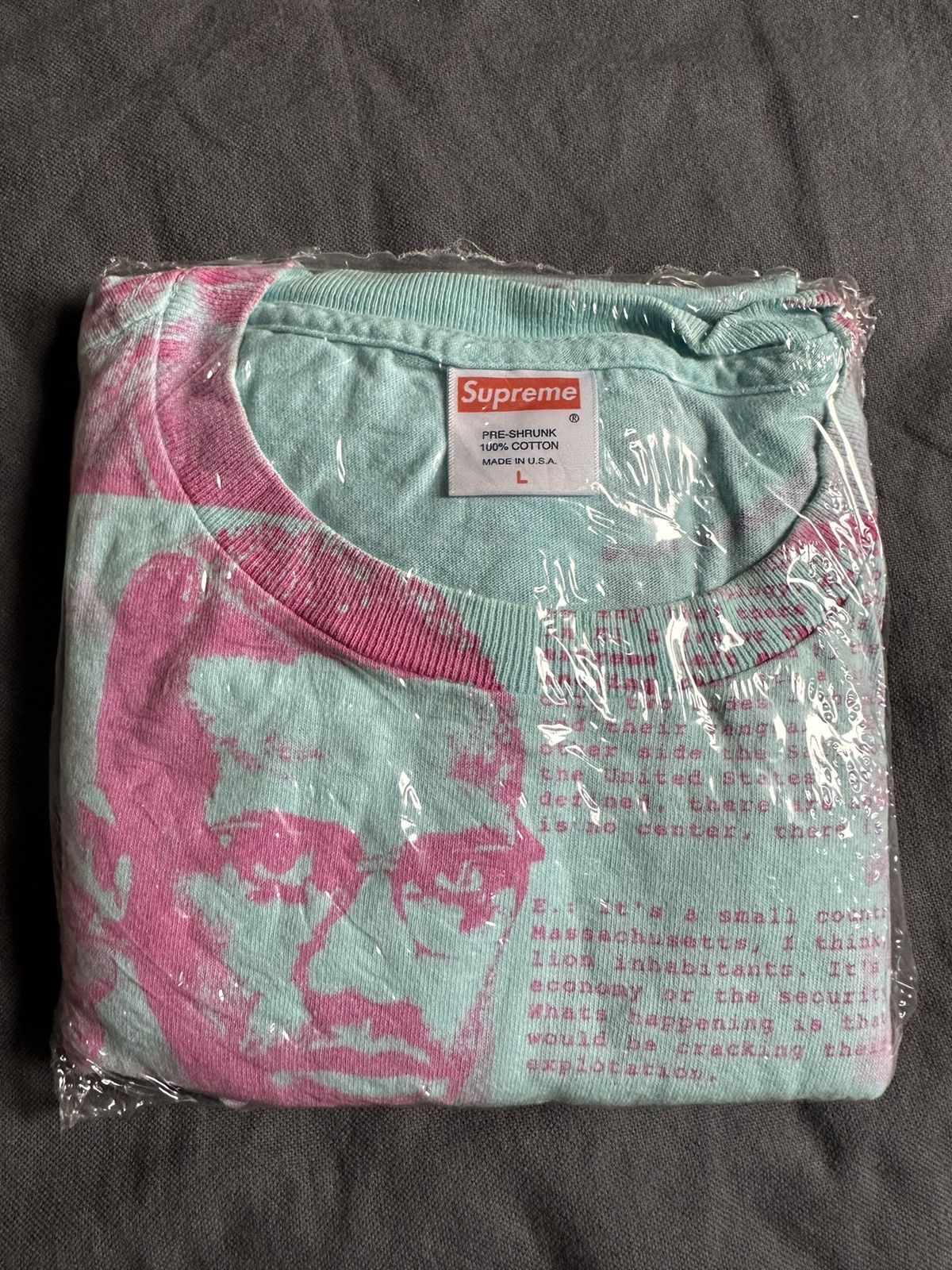 Supreme × Vintage Supreme S/S 2007 Malcolm X Newspaper Tee Size US L / EU 52-54 / 3 - 1 Thumbnail