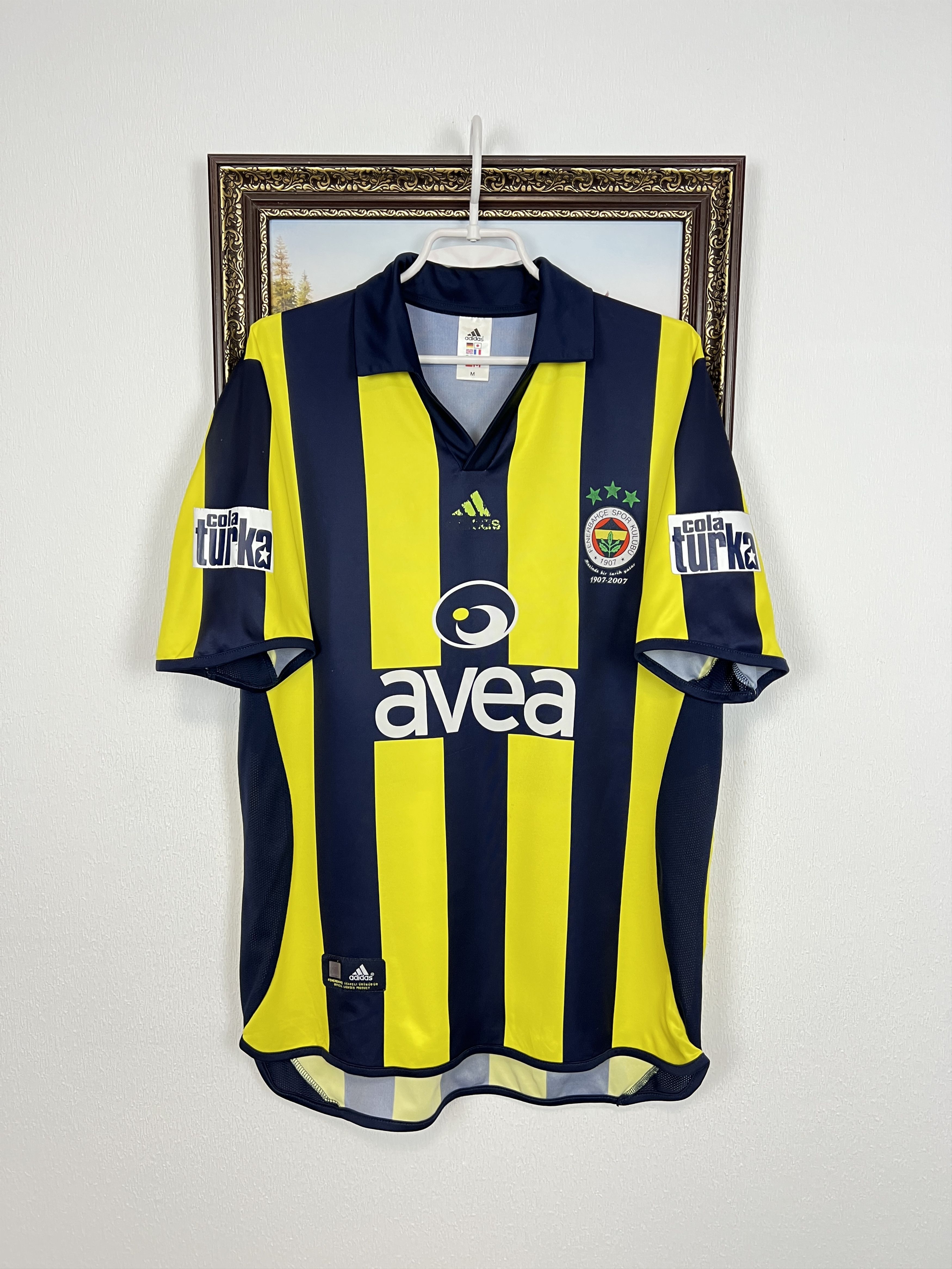 Adidas Fenerbahce football shirt 2006 Soccer Adidas Jersey Tee Size US M / EU 48-50 / 2 - 1 Thumbnail