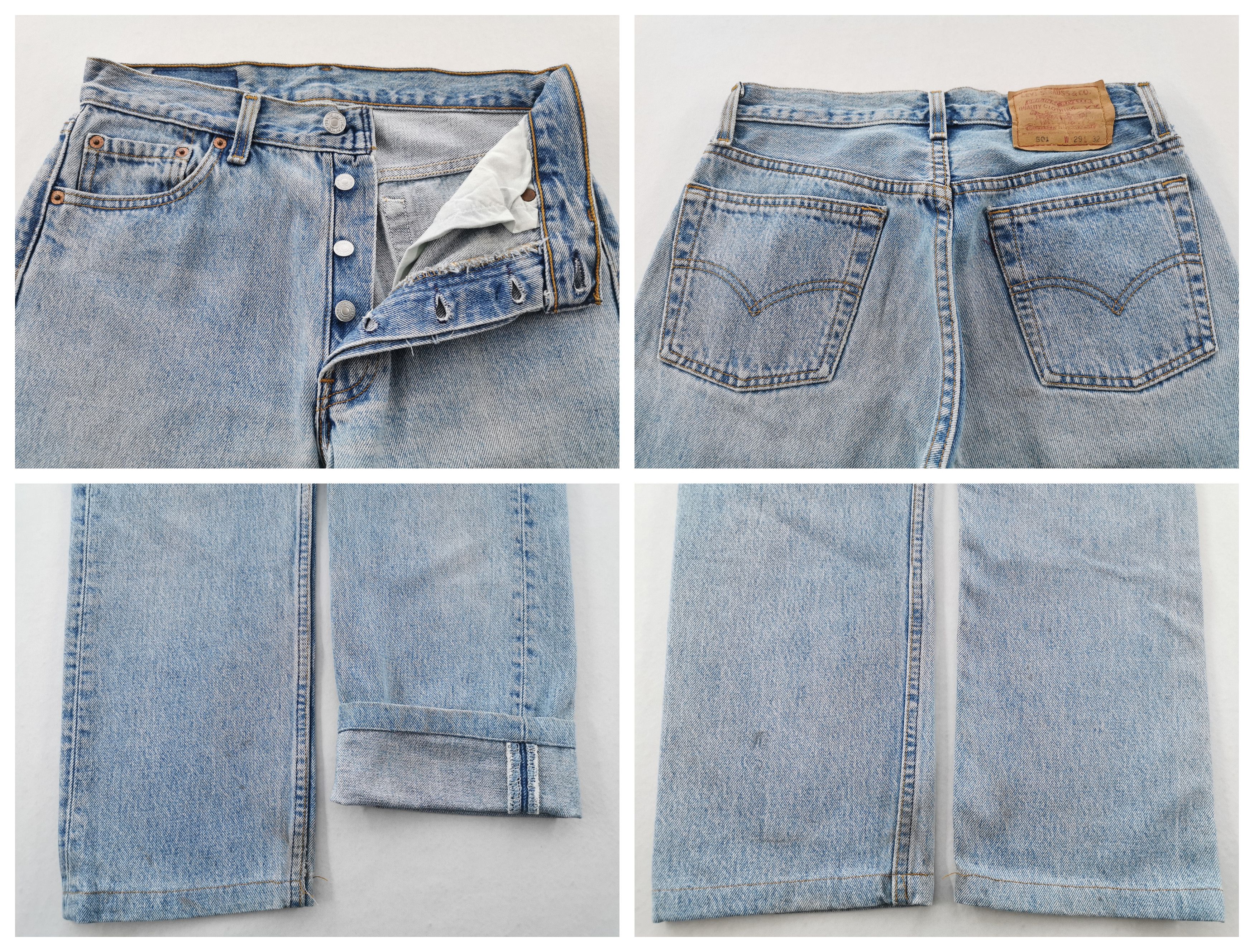 Levi's Distressed Vintage 90's Levis Lot 501 Denim Made In USA Size US 28 / EU 44 - 8 Thumbnail