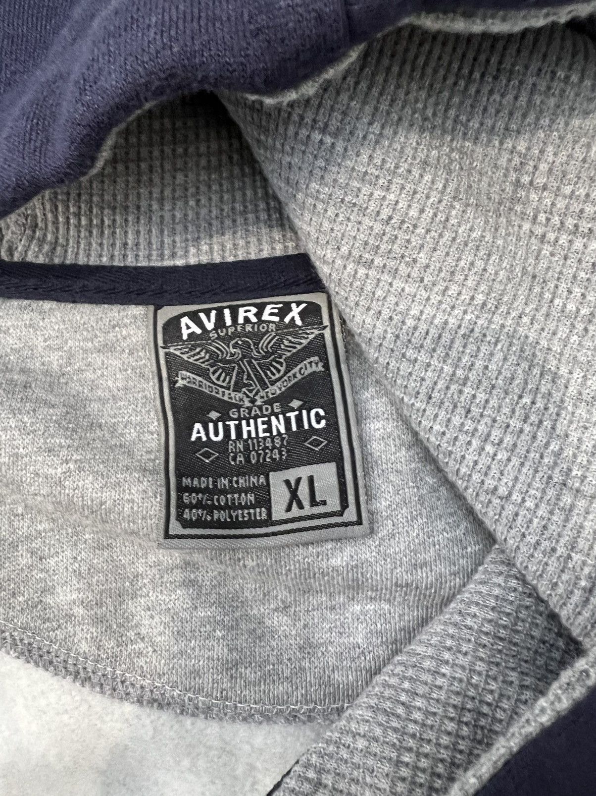 Avirex Vintage y2k avirex zipup hoodie Size US XL / EU 56 / 4 - 3 Thumbnail