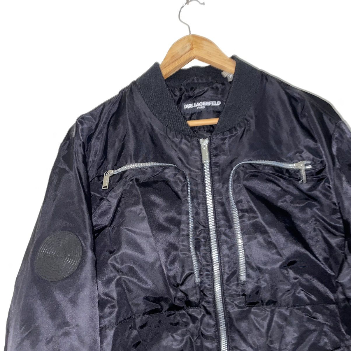 Karl Lagerfeld Karl Lagerfeld Bomber Jacket Size US M / EU 48-50 / 2 - 2 Thumbnail
