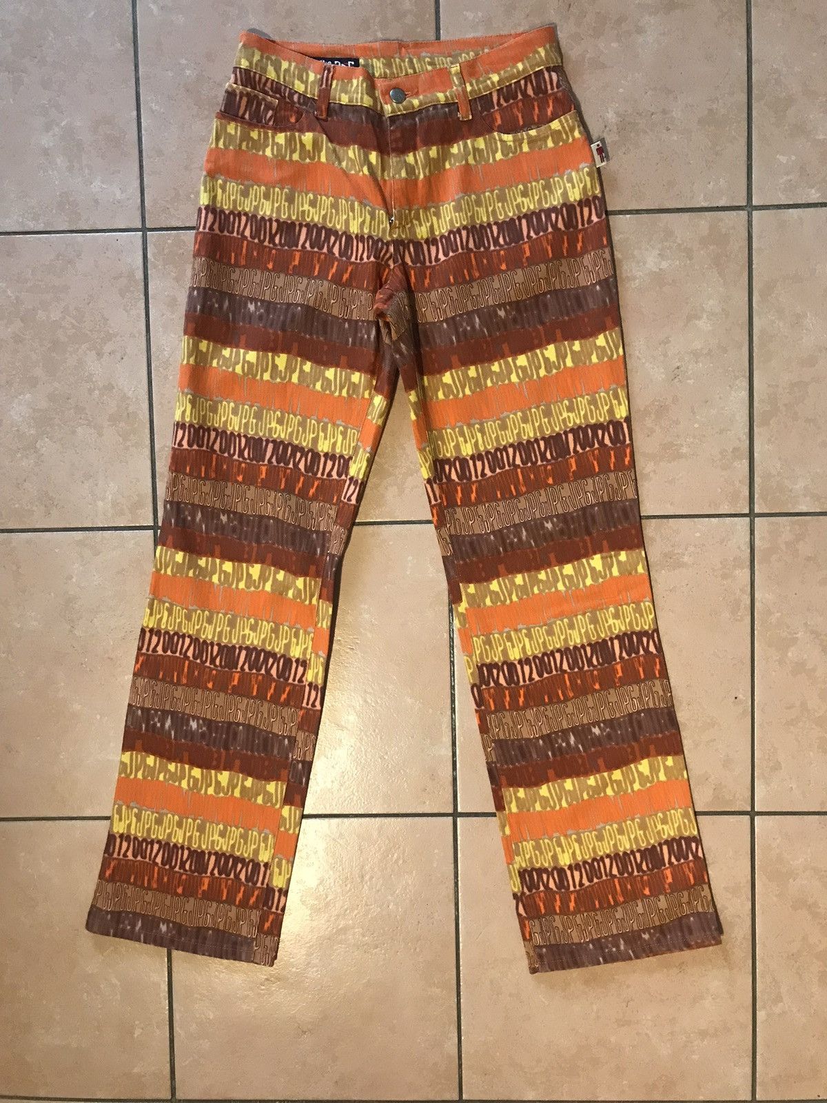 Jean Paul Gaultier Jeans multicolor Gaultier Y2K Size 28" / US 6 / IT 42 - 1 Thumbnail