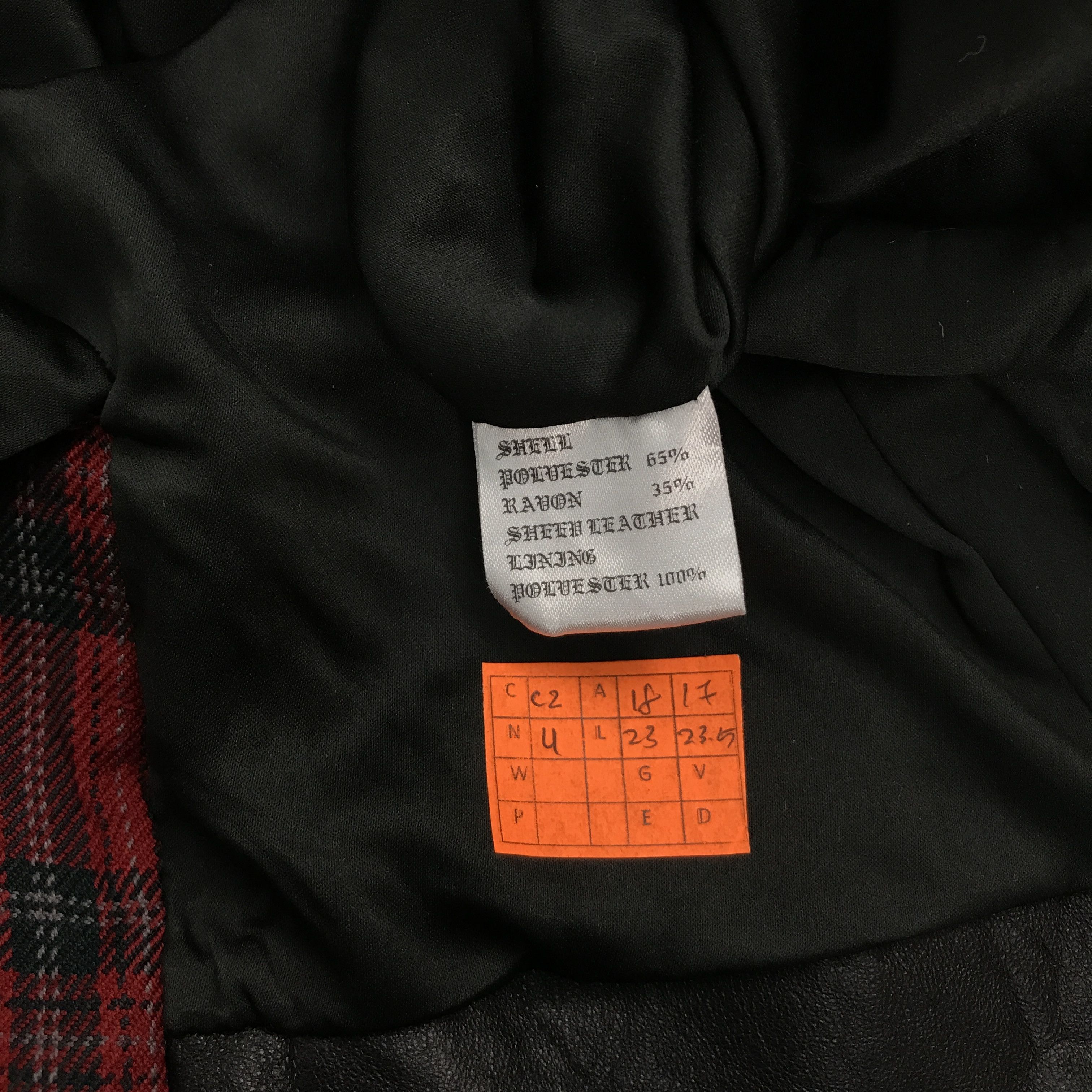 Japanese Brand SYDEIST HYDEES FLANNEL DESIGN PUNK STYLE COAT JACKET Size US M / EU 48-50 / 2 - 8 Thumbnail