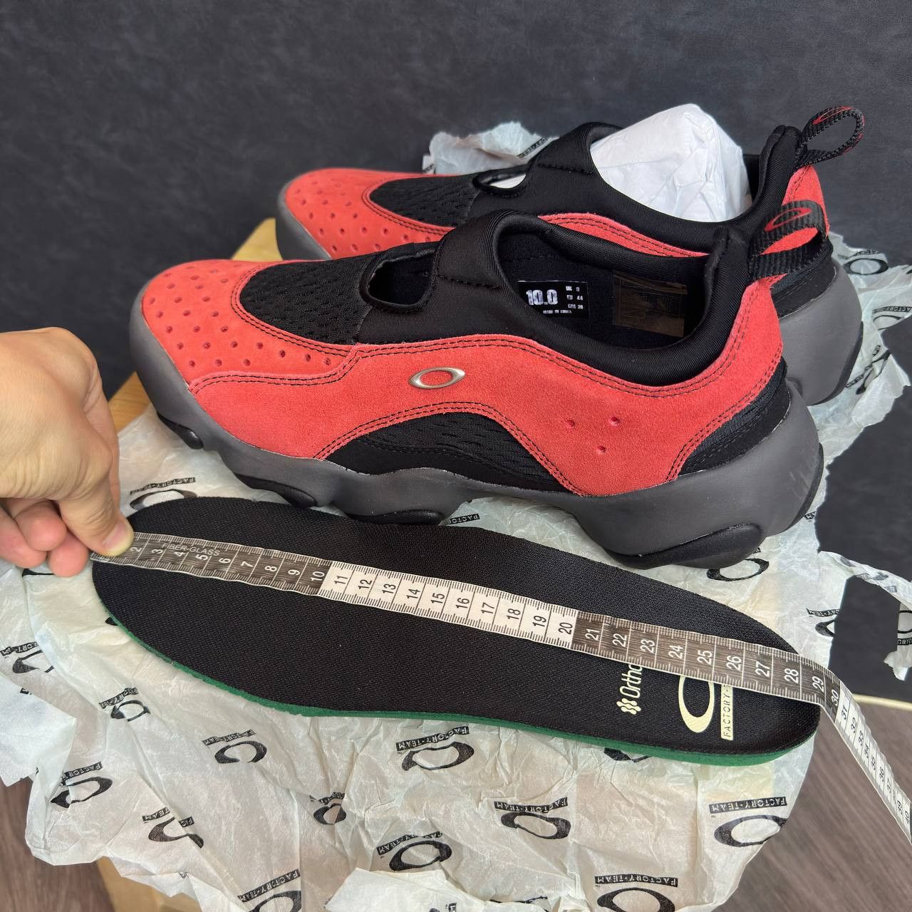 Brain Dead × Oakley Oakley Brain Dead Flesh Sandal Rare New 10Us Size US 10 / EU 43 - 7 Thumbnail