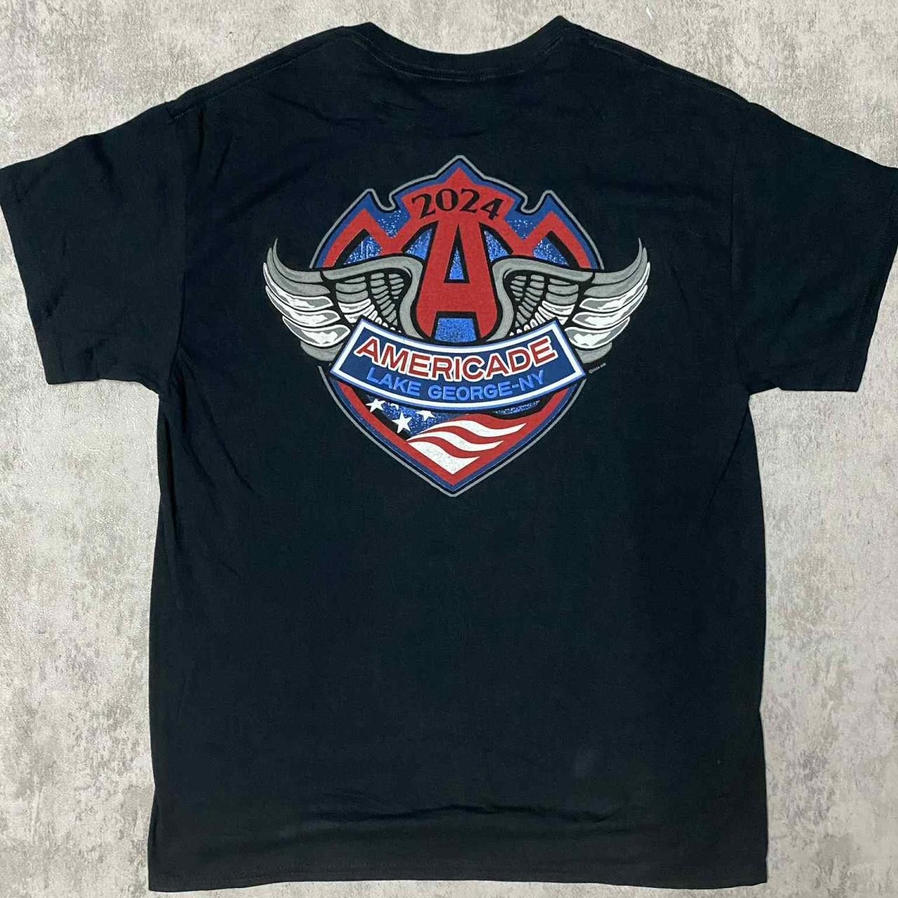 Gildan Black 2022 American Eagle T-shirt #AmericanEagle Size US L / EU 52-54 / 3 - 3 Thumbnail