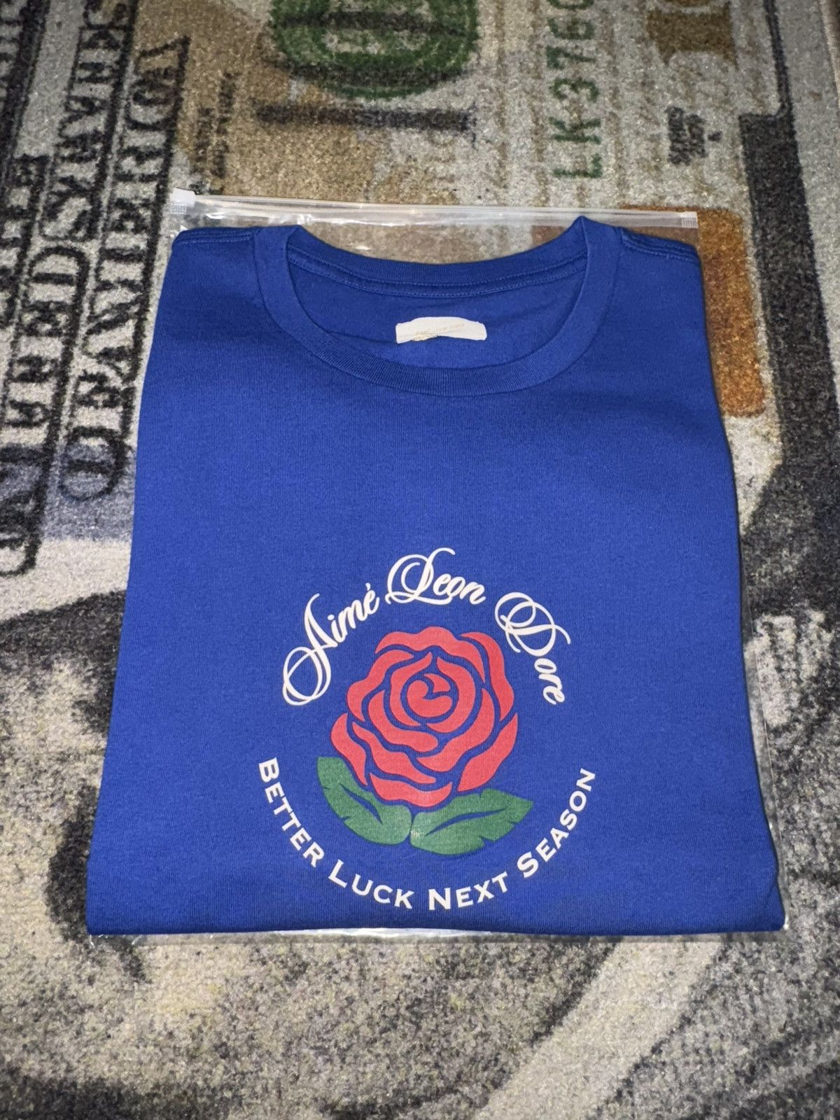 Aime Leon Dore Aime Leon Dore Rose Tee Blue Size US L / EU 52-54 / 3 - 1 Thumbnail