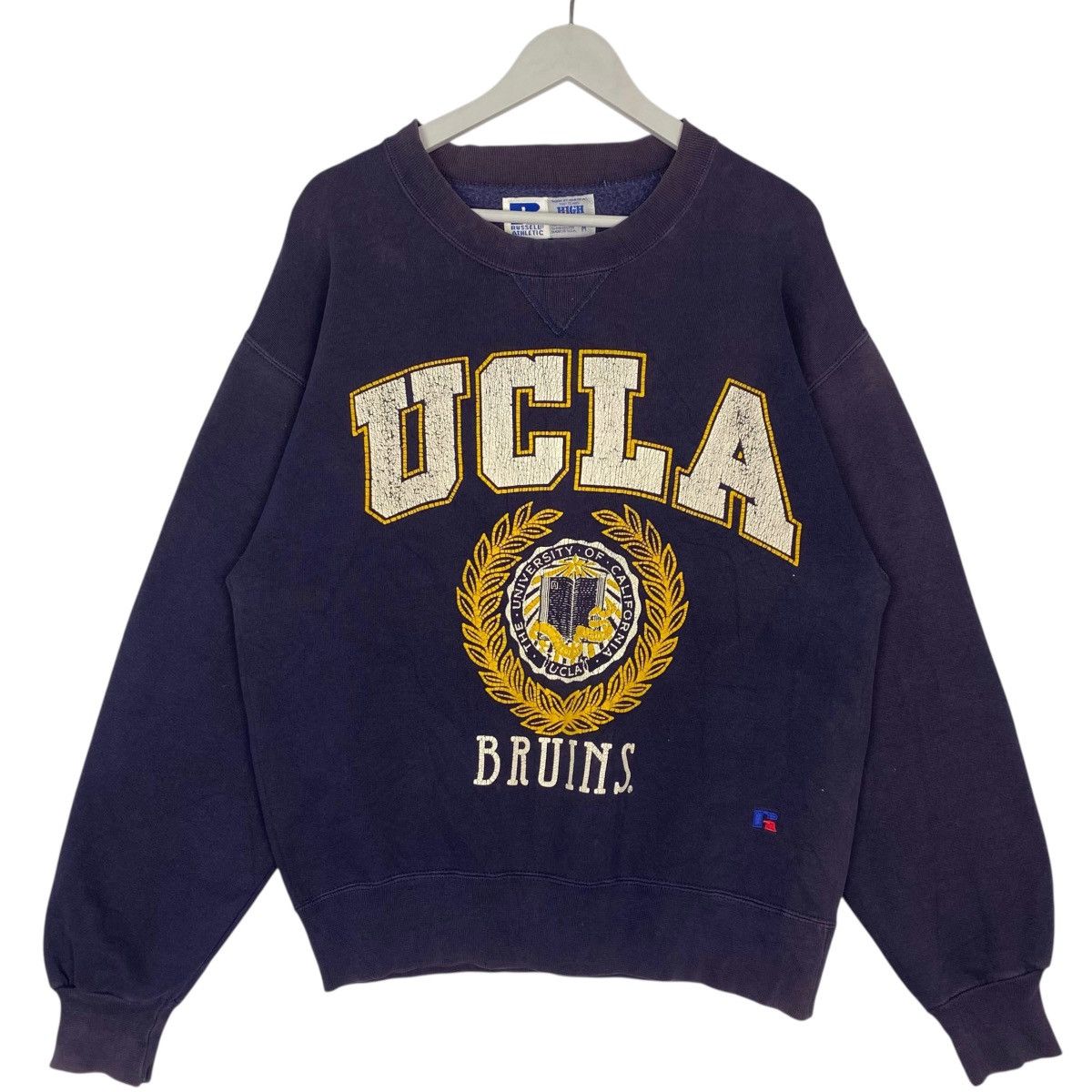 Other Vintage Russell Graphic Crewneck Sweatshirt NavyBlue Size M Size US M / EU 48-50 / 2 - 1 Thumbnail