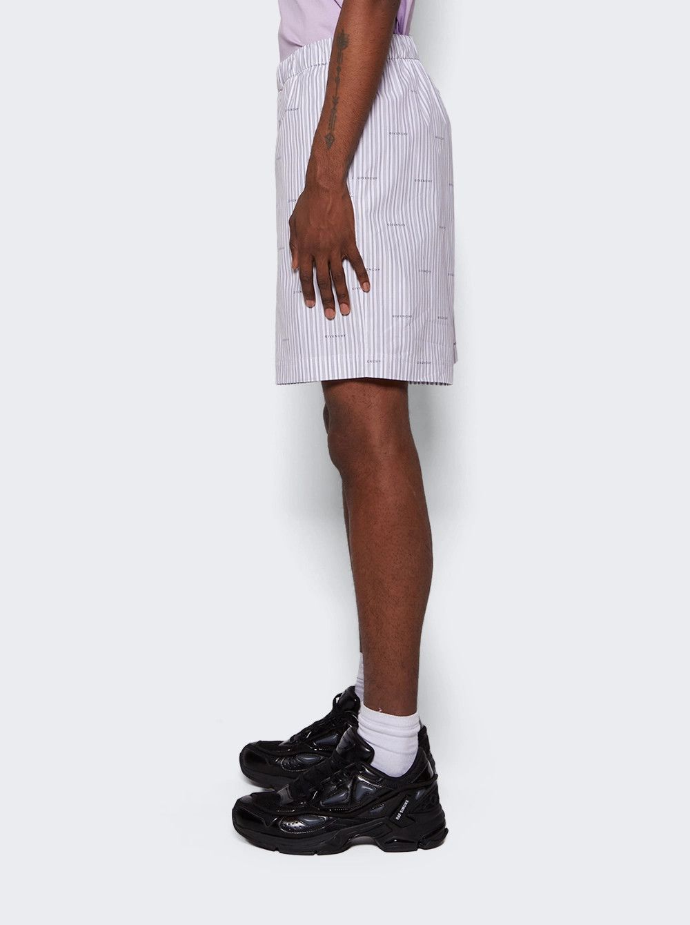 Givenchy o1mle0426 Elasticated Shorts in Gray Size US 32 / EU 48 - 4 Thumbnail