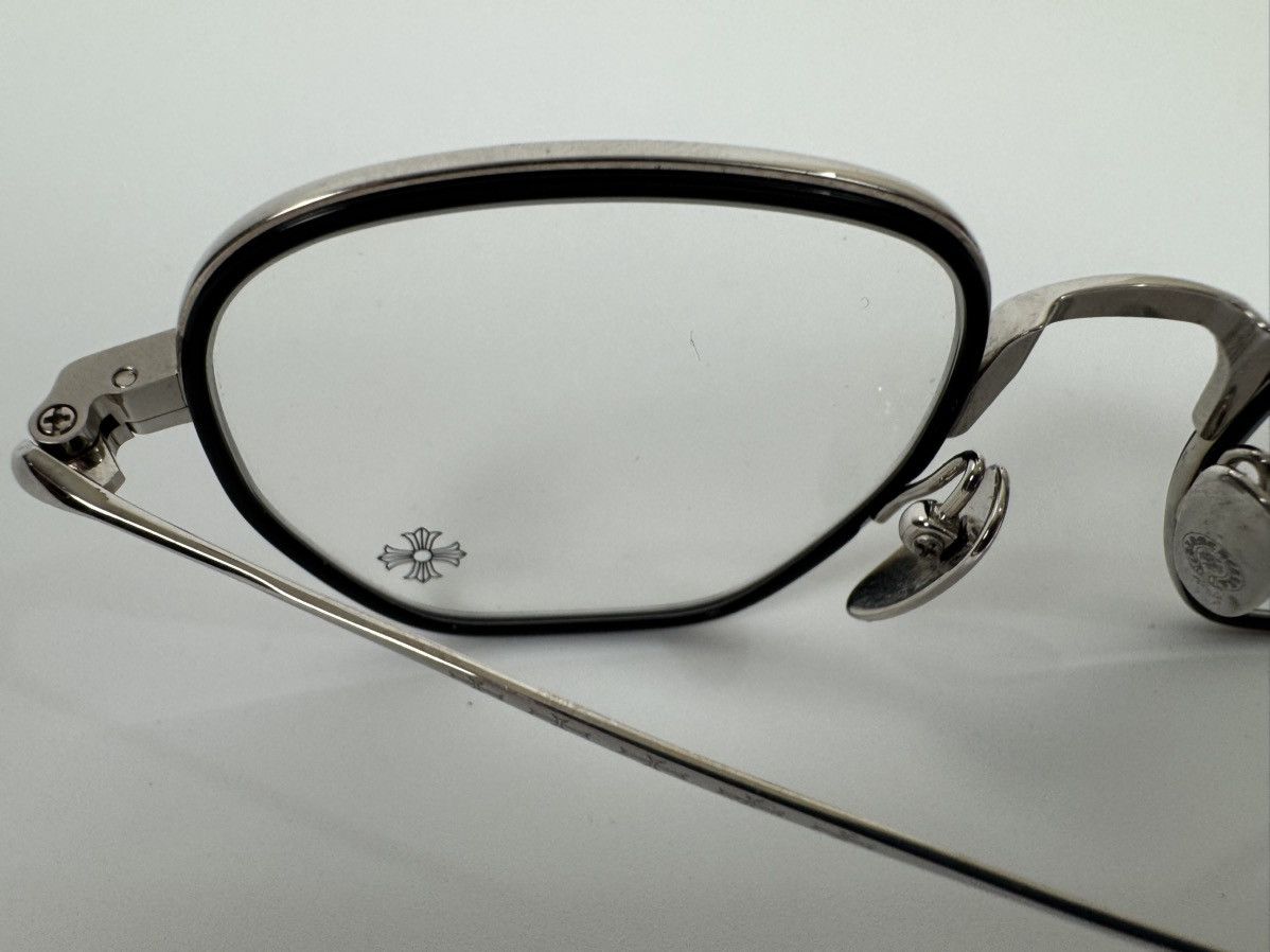 Chrome Hearts Chrome Hearts Bone Prone Silver Sunglasses Size ONE SIZE - 8 Thumbnail