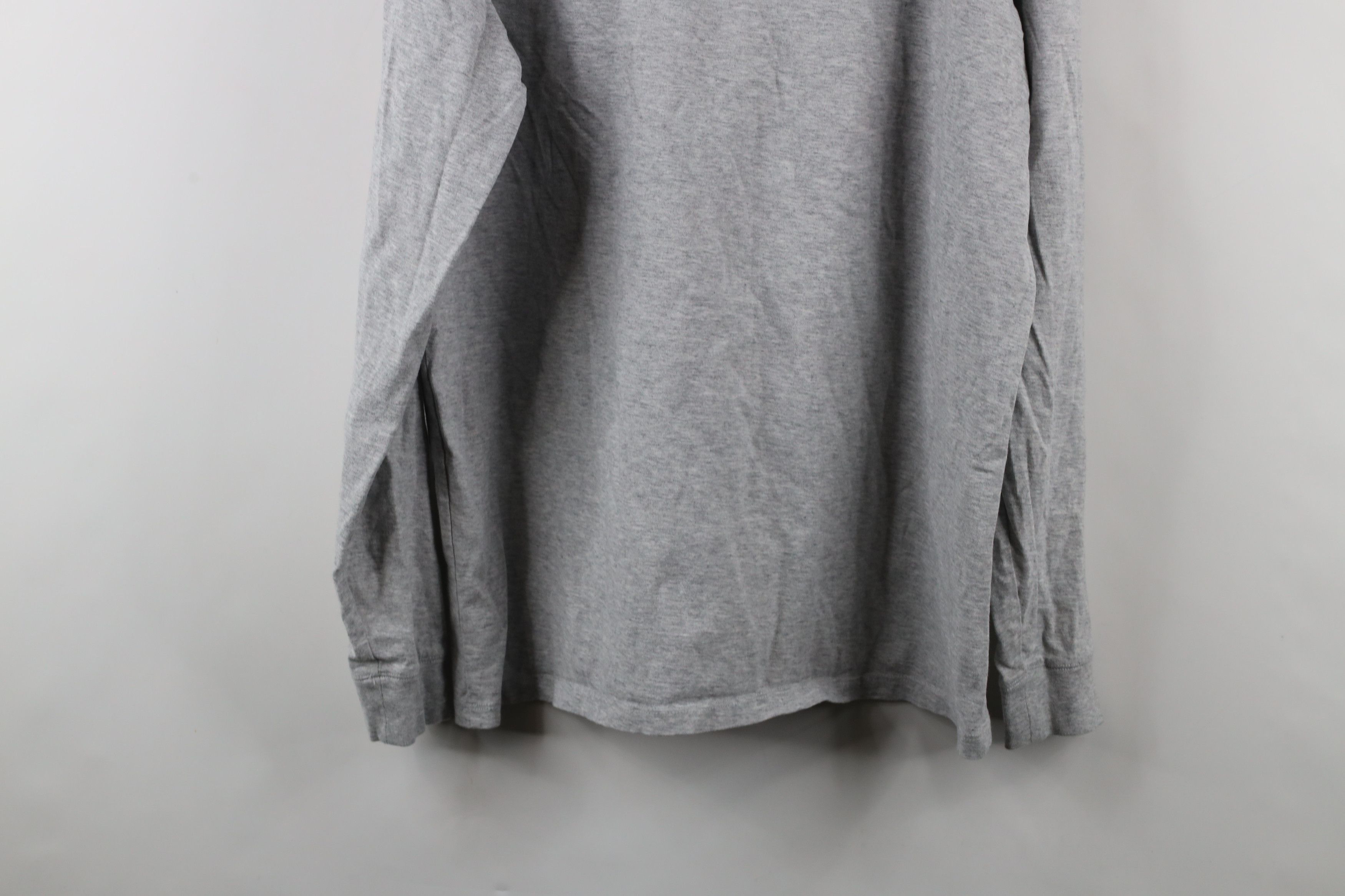 Vineyard Vines × Vintage Vineyard Vines Football Long Sleeve Hooded T-Shirt Gray Size US L / EU 52-54 / 3 - 11 Thumbnail