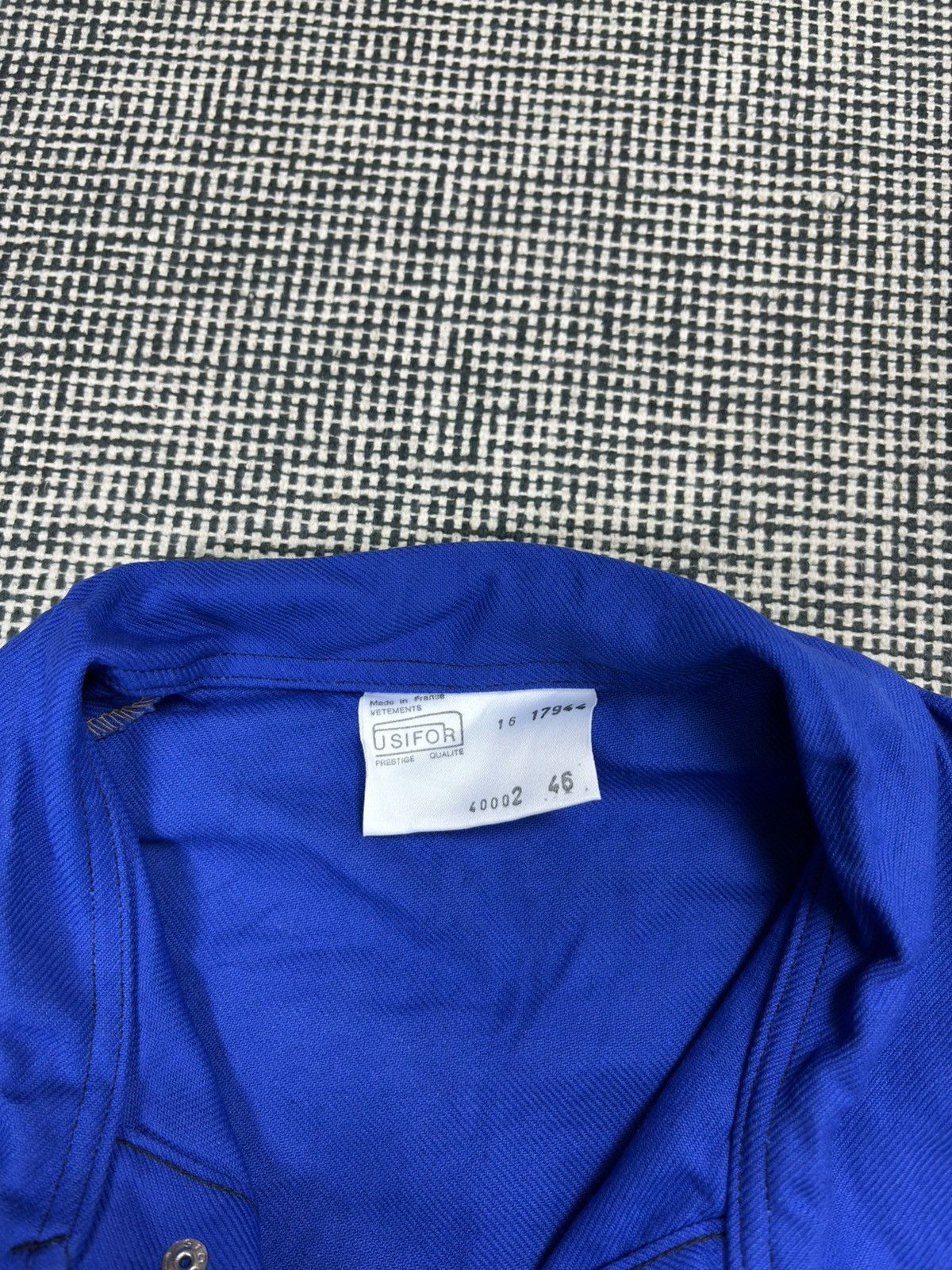 Le Laboureur 60s/70s USIFOR vetements french travail chore coat work jckt Size US M / EU 48-50 / 2 - 3 Thumbnail