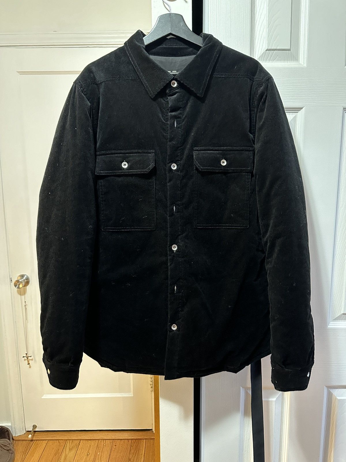 ジャケット・アウター RICK OWENS PUDDED OVERSIZED OUTERSHIRT Rick Owens - OVERSIZED OUTERSHIRT | HBX - Globally Curated