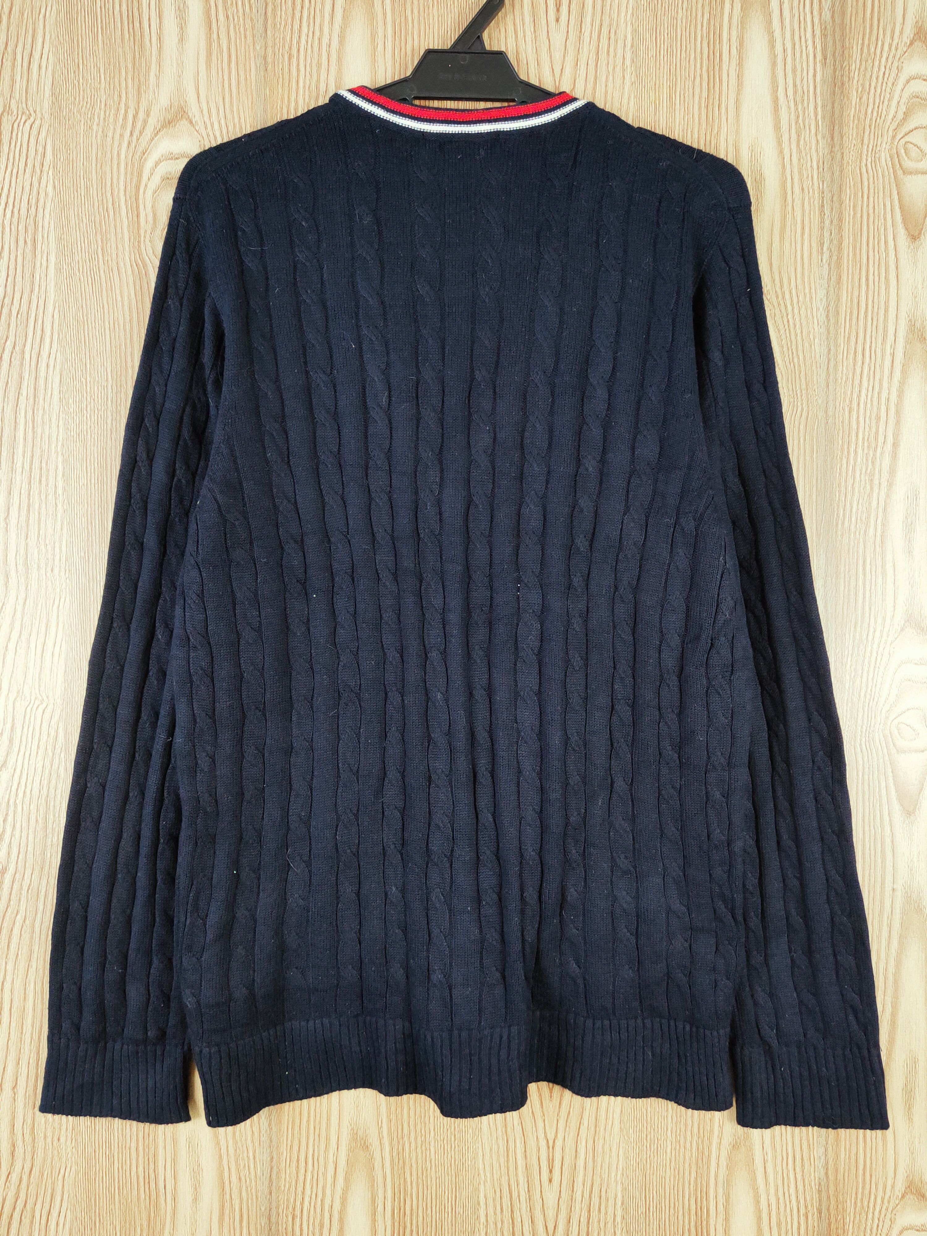 Aran Isles Knitwear United Arrows japan Navy Knitwear Cardigan #W546 Size US L / EU 52-54 / 3 - 7 Thumbnail