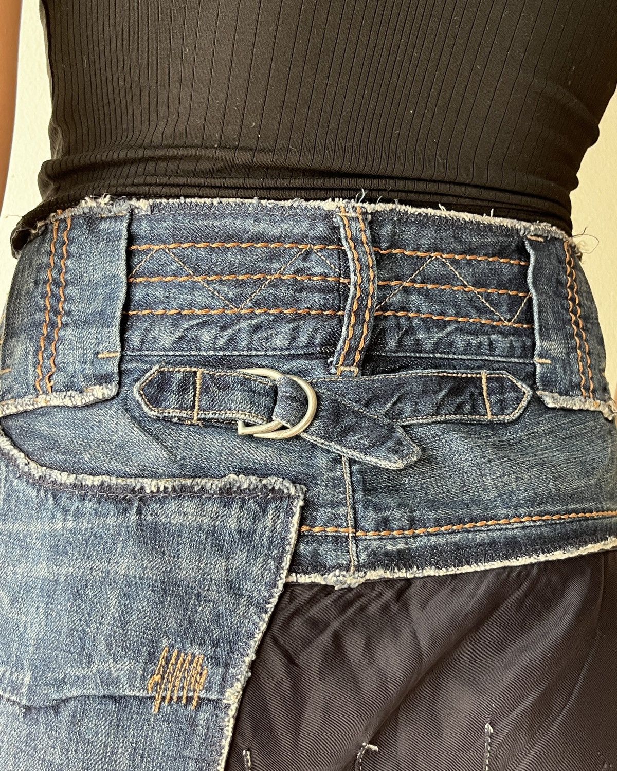 Marithe + Francois Girbaud Marithé & François Girbaud denim skirt Size 27" / US 4 / IT 40 - 15 Thumbnail