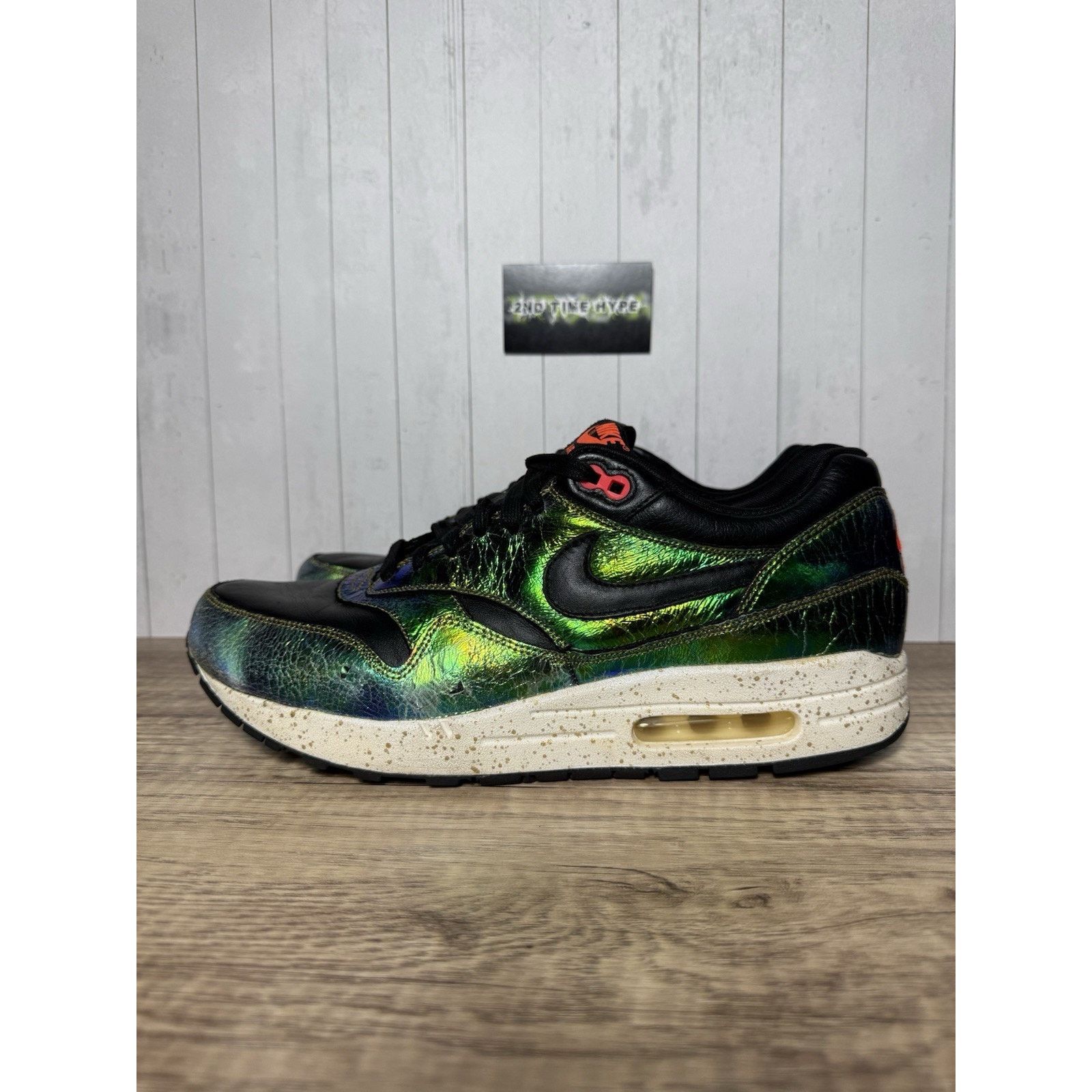 Nike Nike Air Max 1 SUP QS Trophy Pack Bronze Black 669639-700 Size US 10.5 / EU 43-44 - 2 Thumbnail