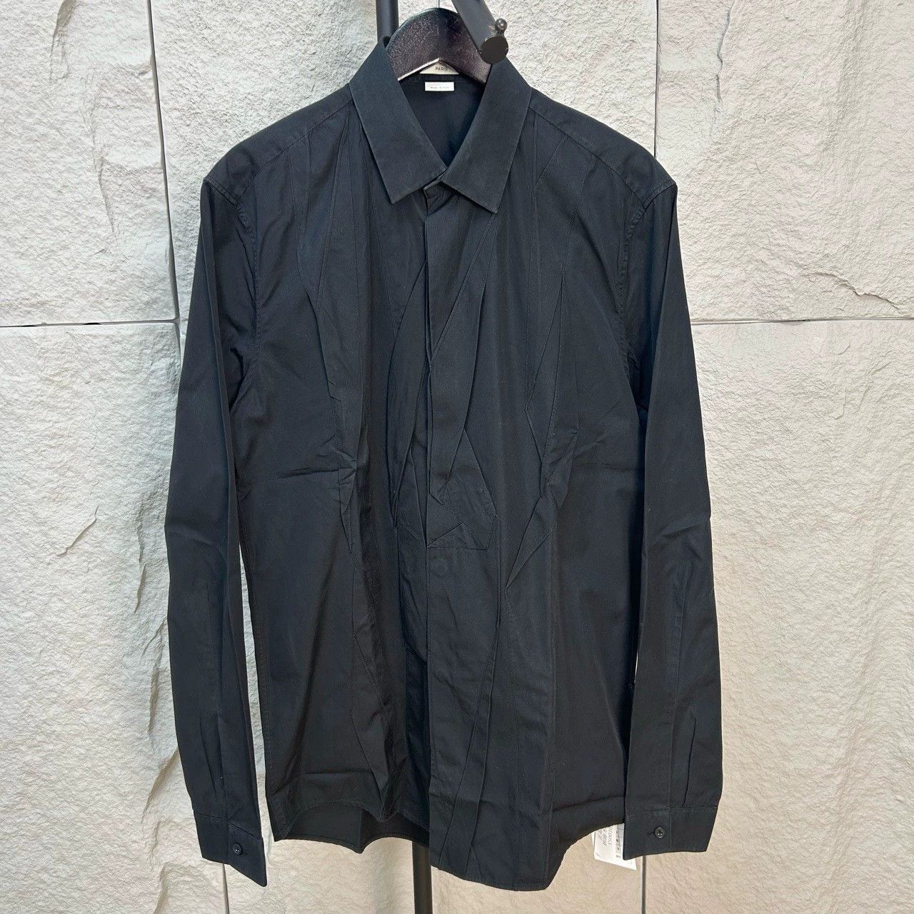 Balenciaga Balenciaga Black Long Sleeve Shirt for Sale Size US M / EU 48-50 / 2 - 1 Thumbnail