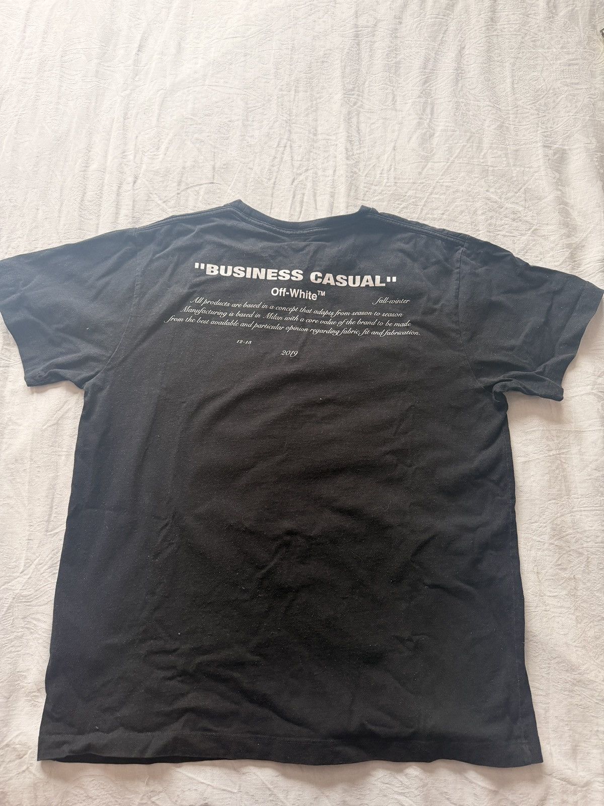 Off-White Off white t shirt Size US S / EU 44-46 / 1 - 7 Thumbnail