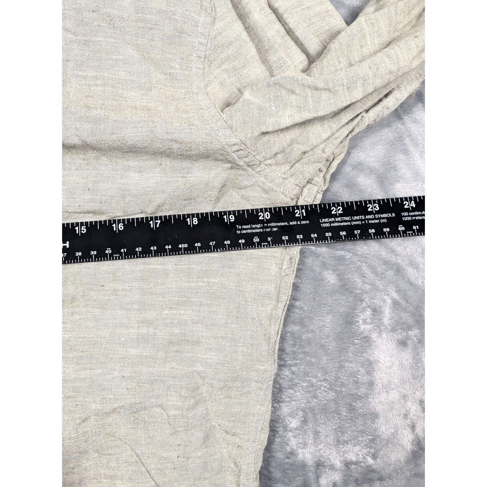 Banana Republic Banana Republic Shirt Mens Large Gray Linen Cotton Long Sleeve Button Up Casual Size US L / EU 52-54 / 3 - 3 Thumbnail