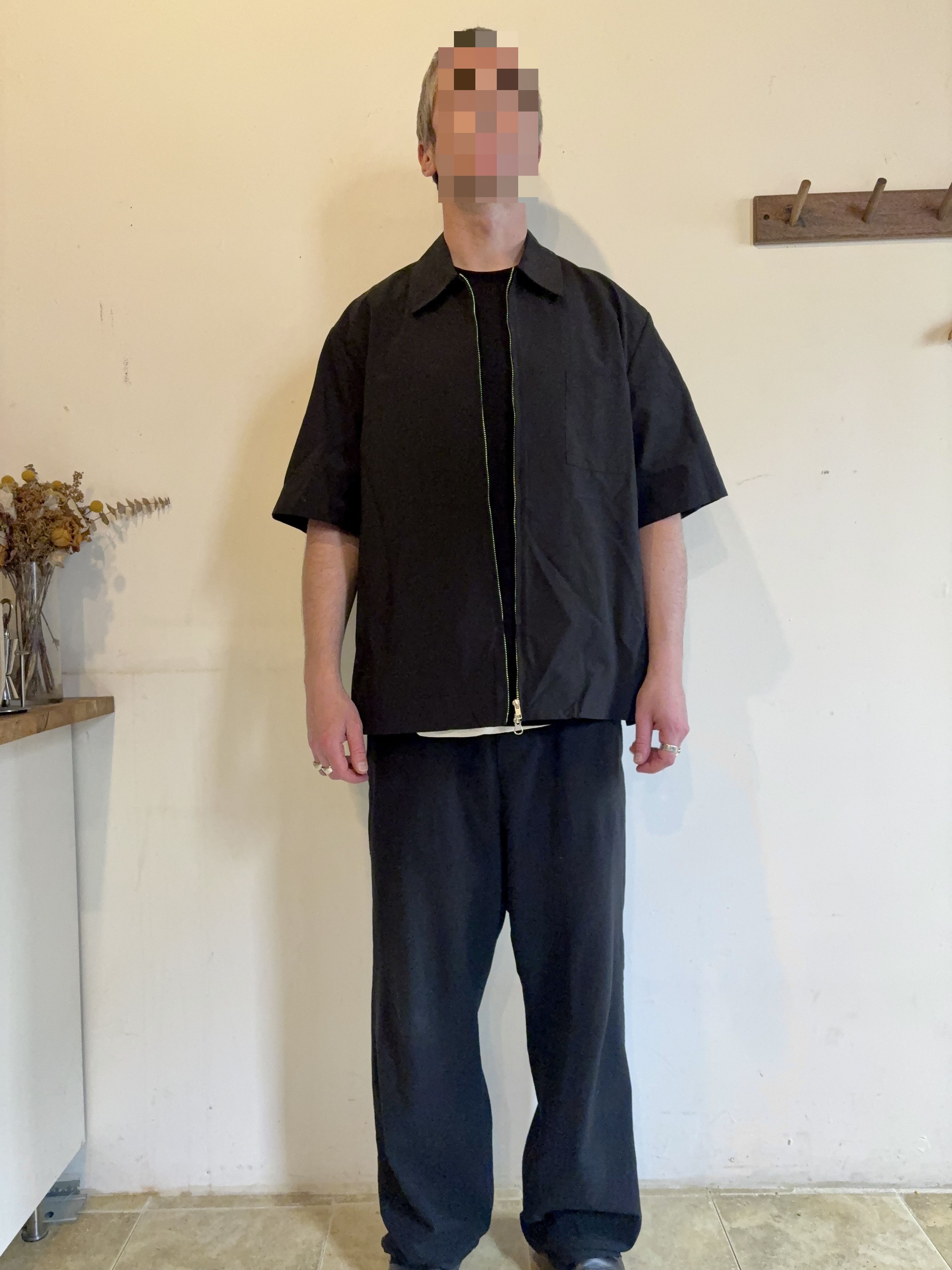Song For The Mute Song for the Mute Zip Up Box S/S Shirt Size US M / EU 48-50 / 2 - 1 Thumbnail