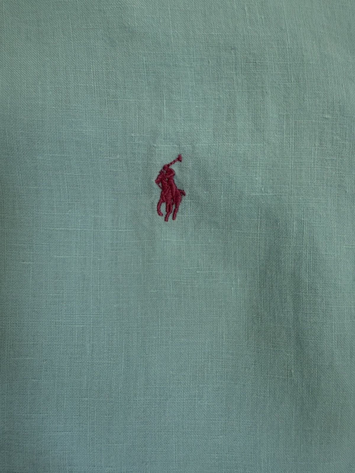 Ralph Lauren Polo Ralph Lauren Linen Shirt Short Sleeve Blue L Size US L / EU 52-54 / 3 - 3 Thumbnail