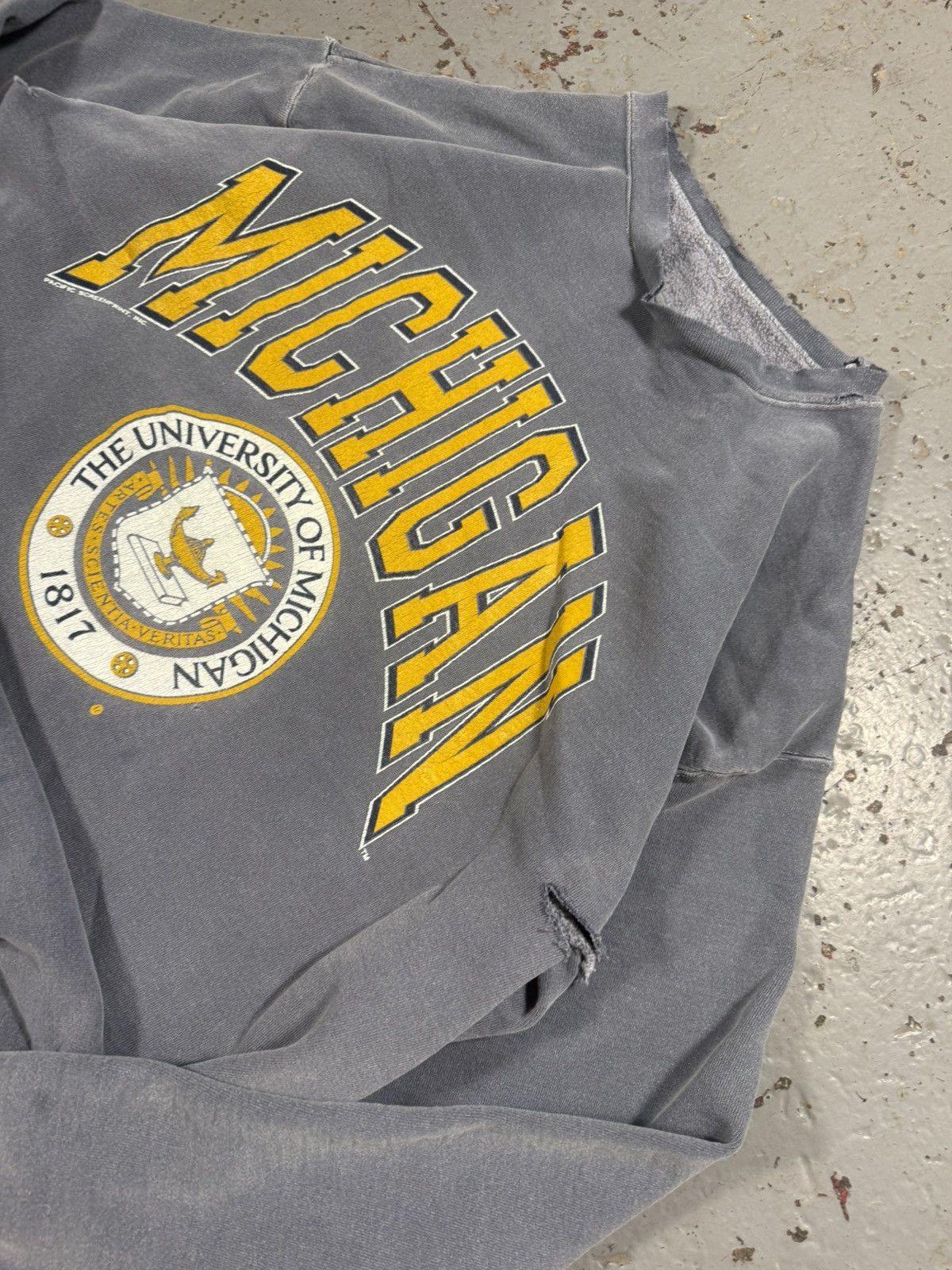 Other Vintage Distressed Faded Y2K Michigan State Ncaa Creneck Size US XL / EU 56 / 4 - 4 Thumbnail